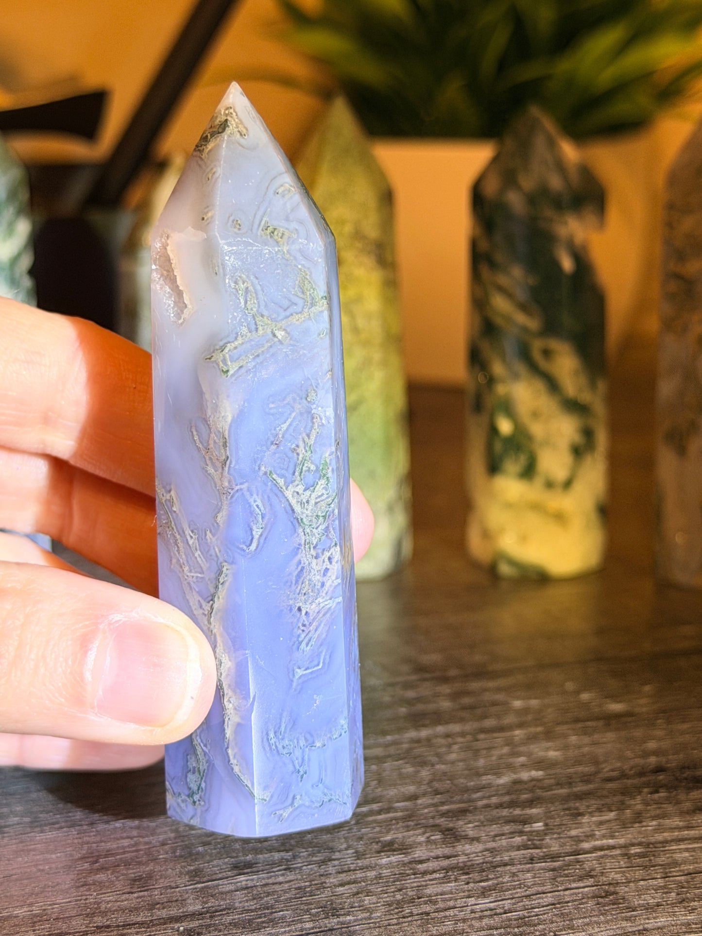 Moss Agate Tower Style 11