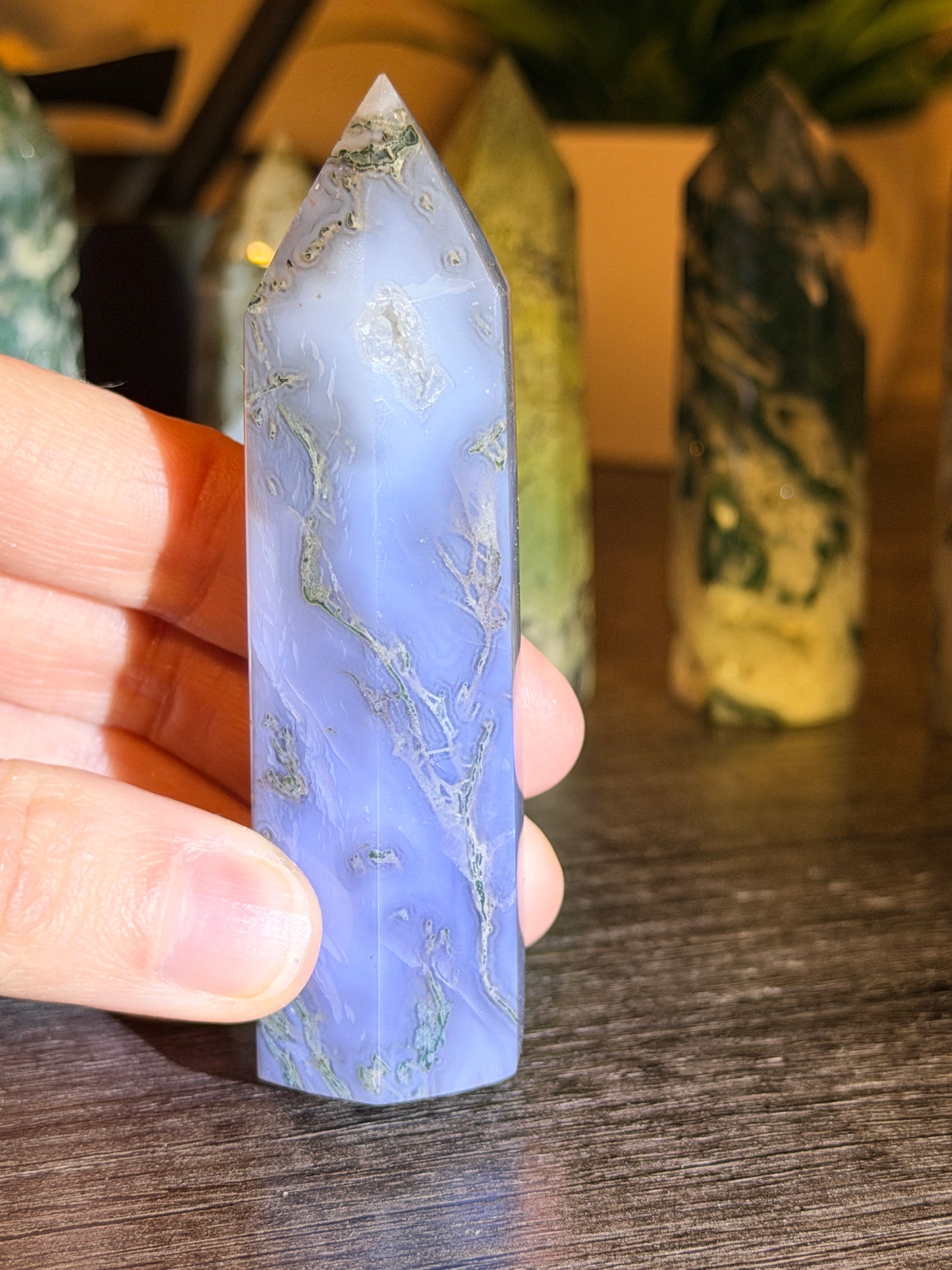 Moss Agate Tower Style 11