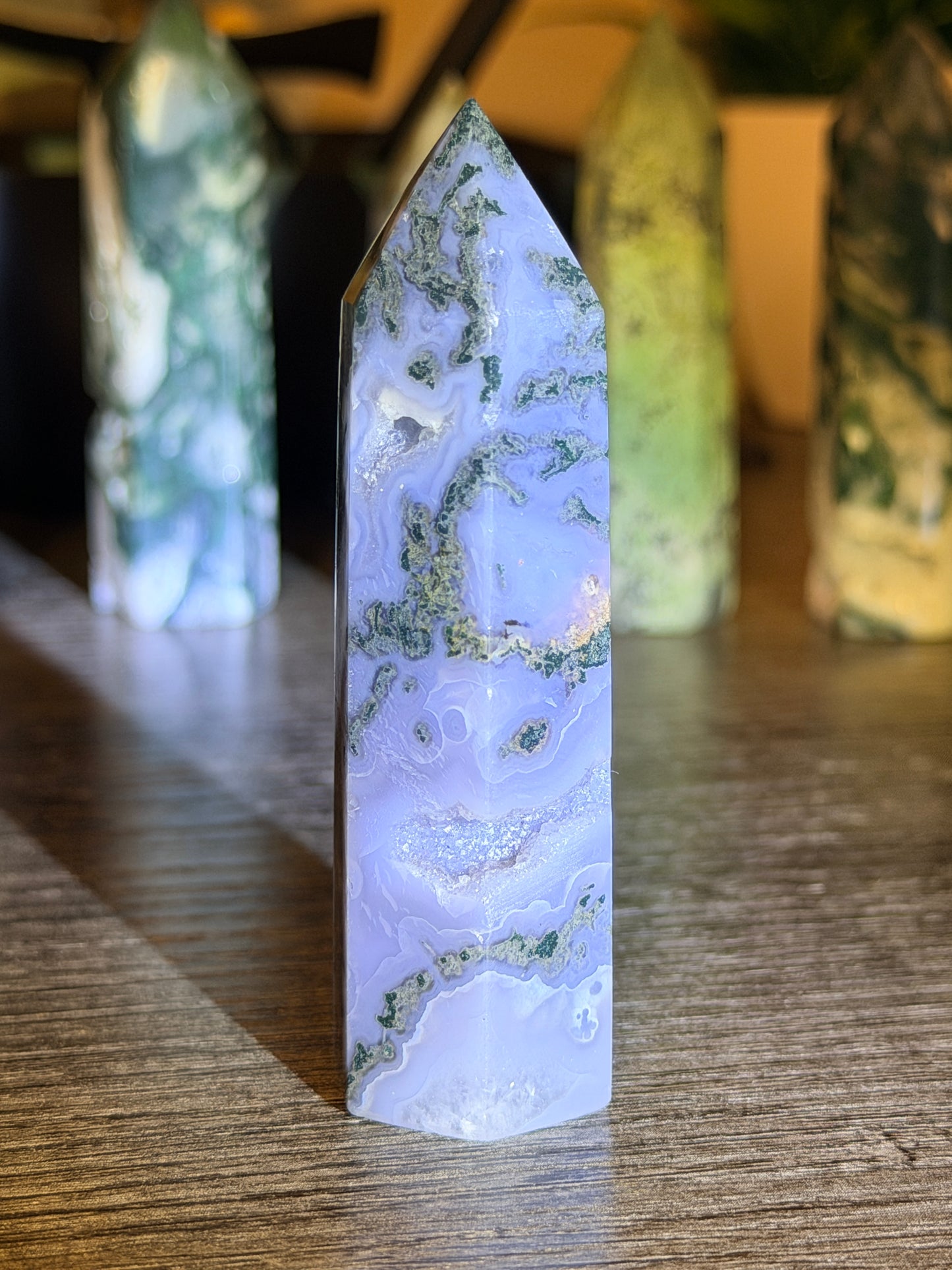 Moss Agate Tower Style 12