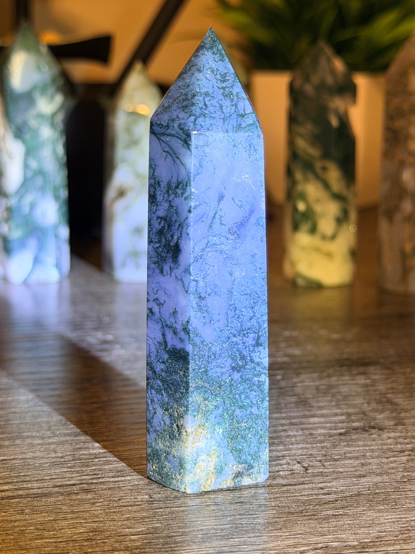 Moss Agate Tower Style 13