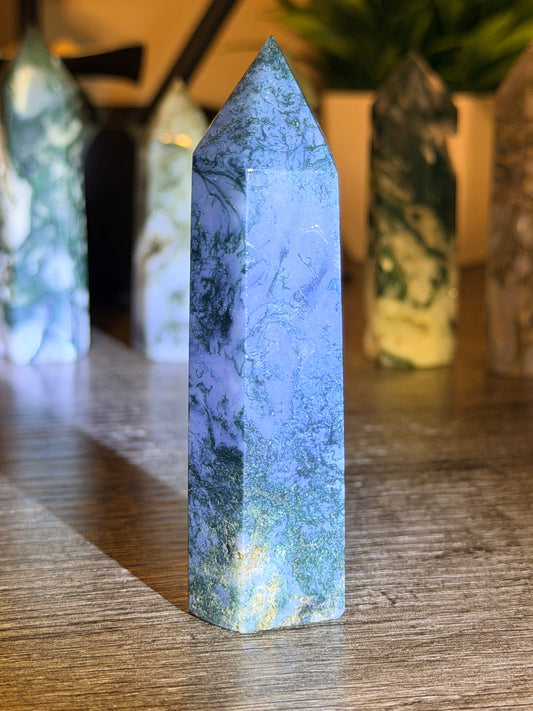Moss Agate Tower Style 13