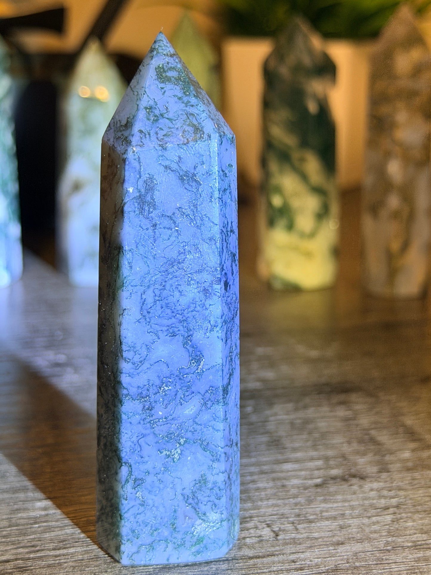 Moss Agate Tower Style 13