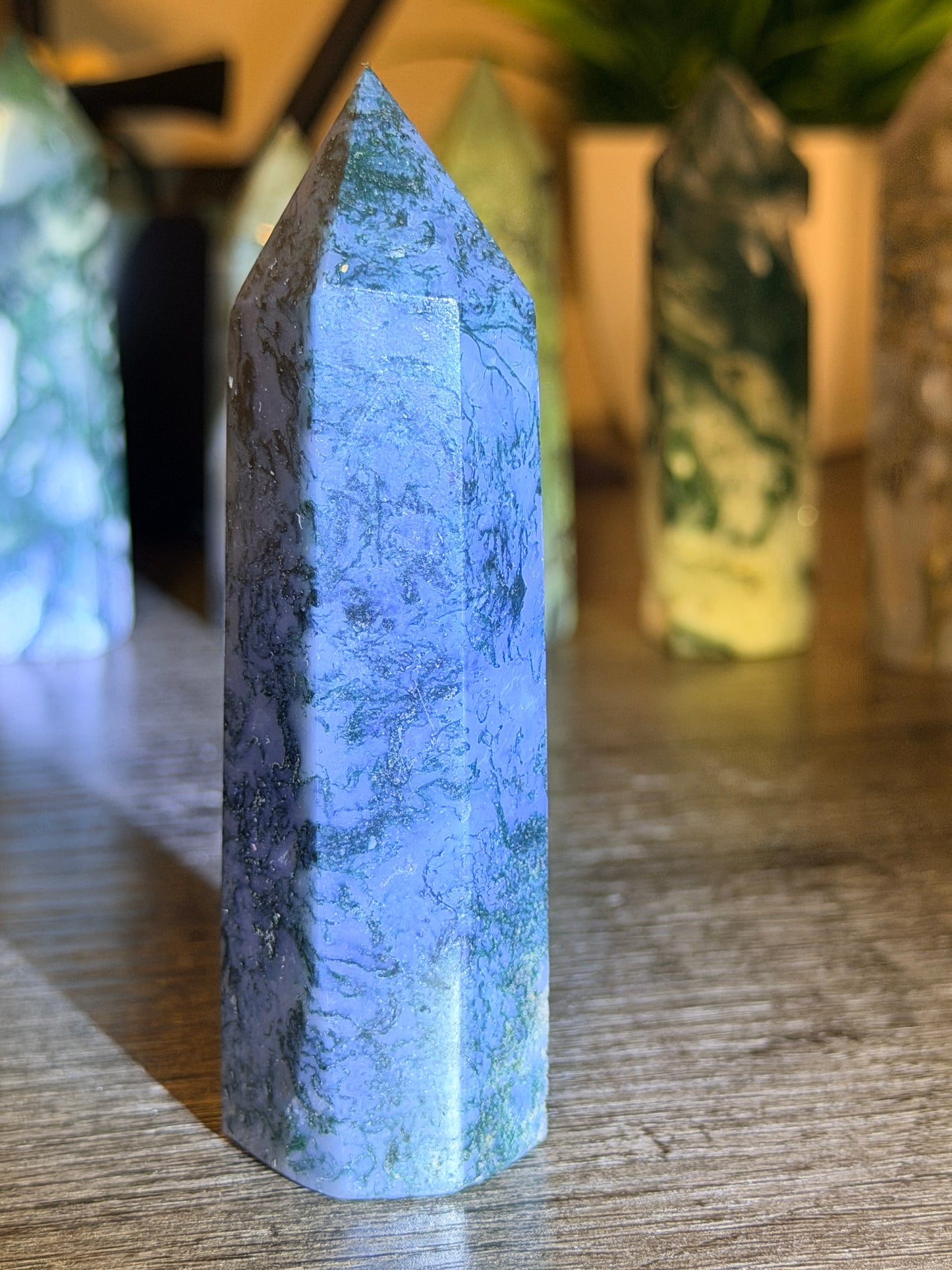 Moss Agate Tower Style 13