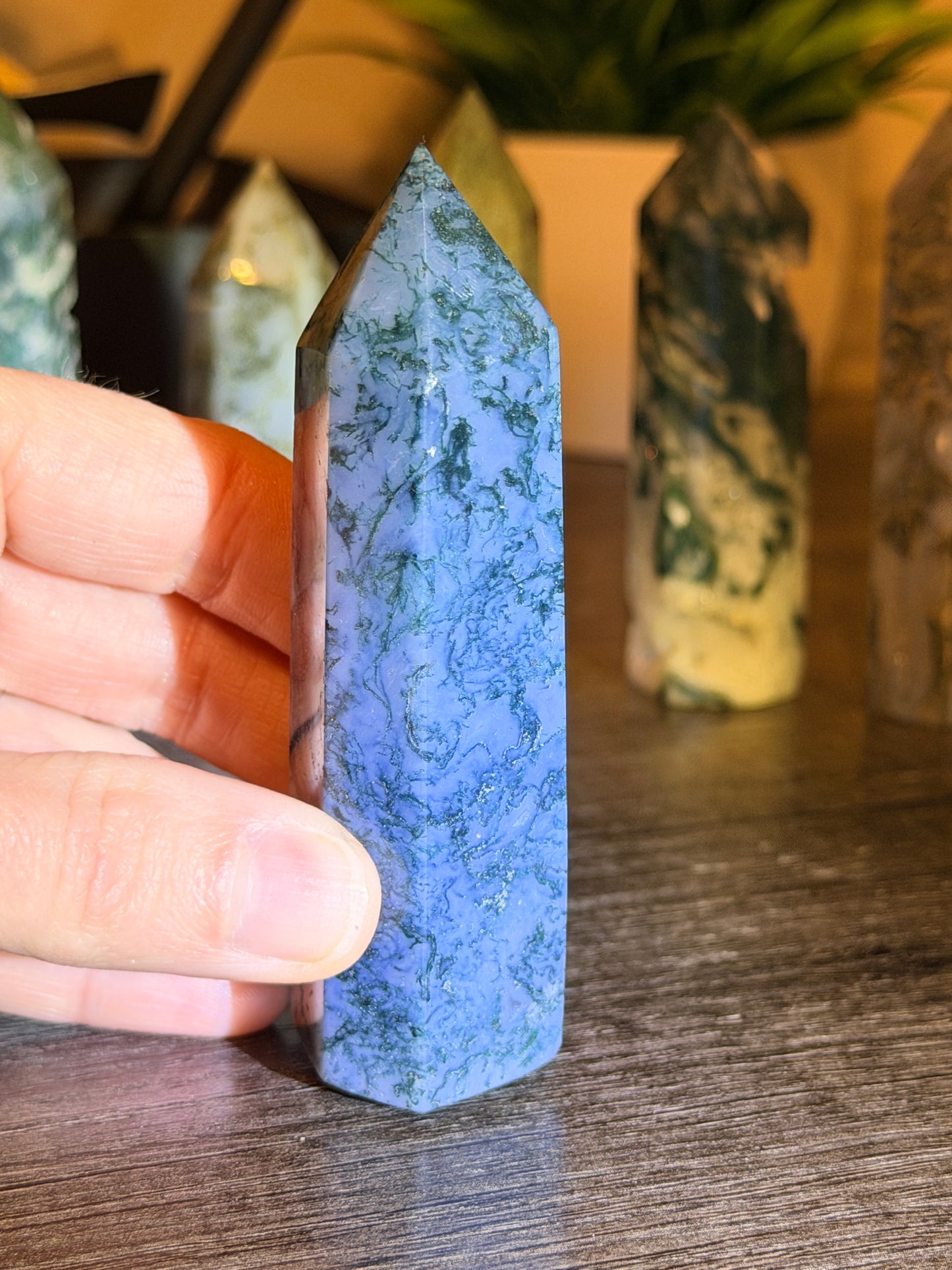 Moss Agate Tower Style 13