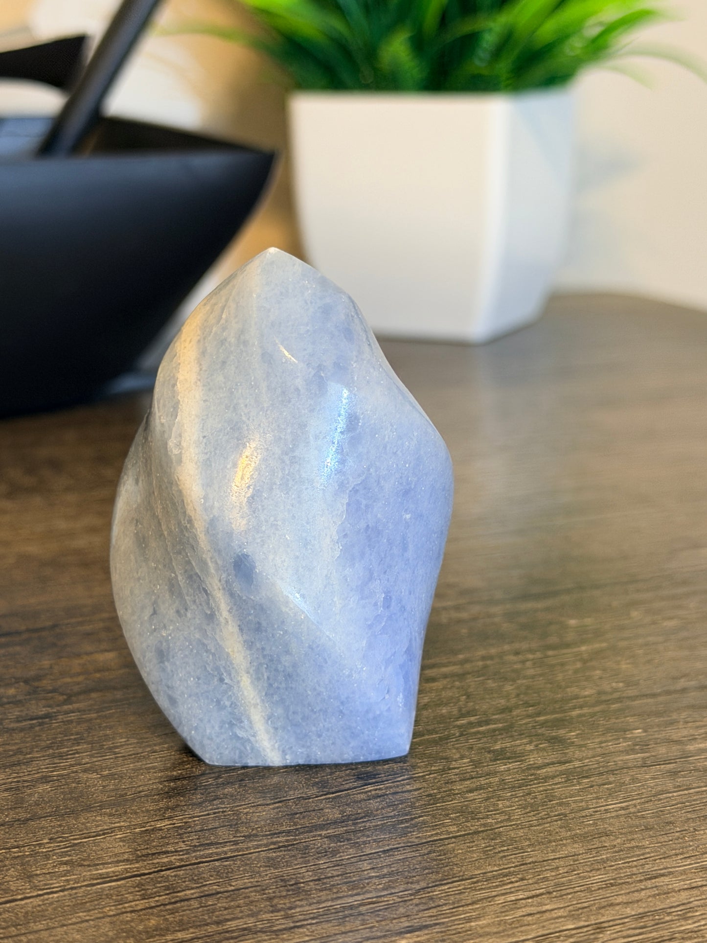 Blue Calcite Flame Style 1