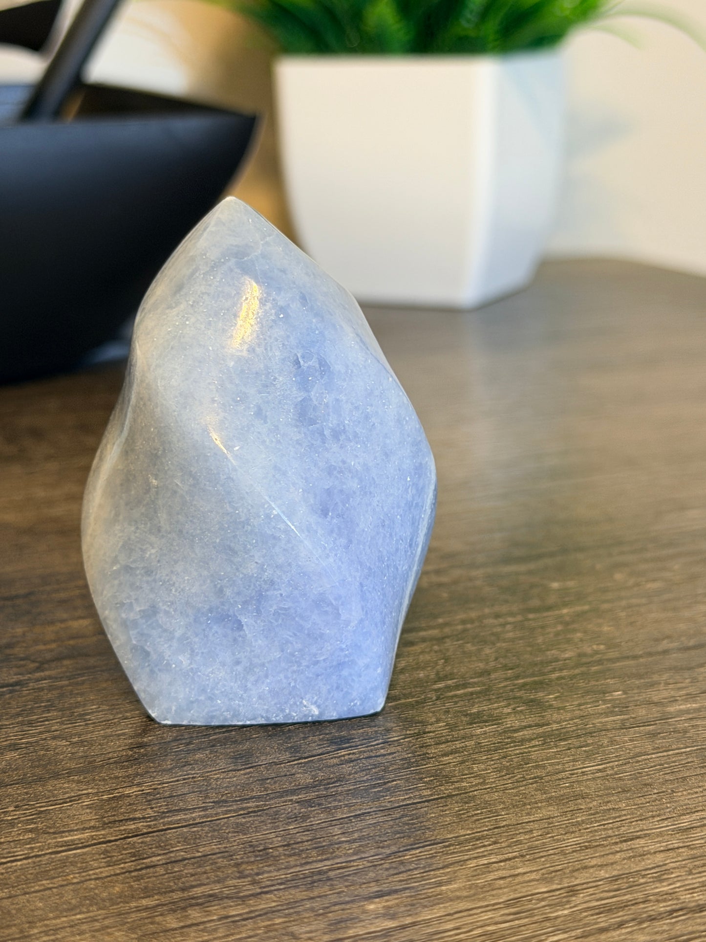 Blue Calcite Flame Style 1