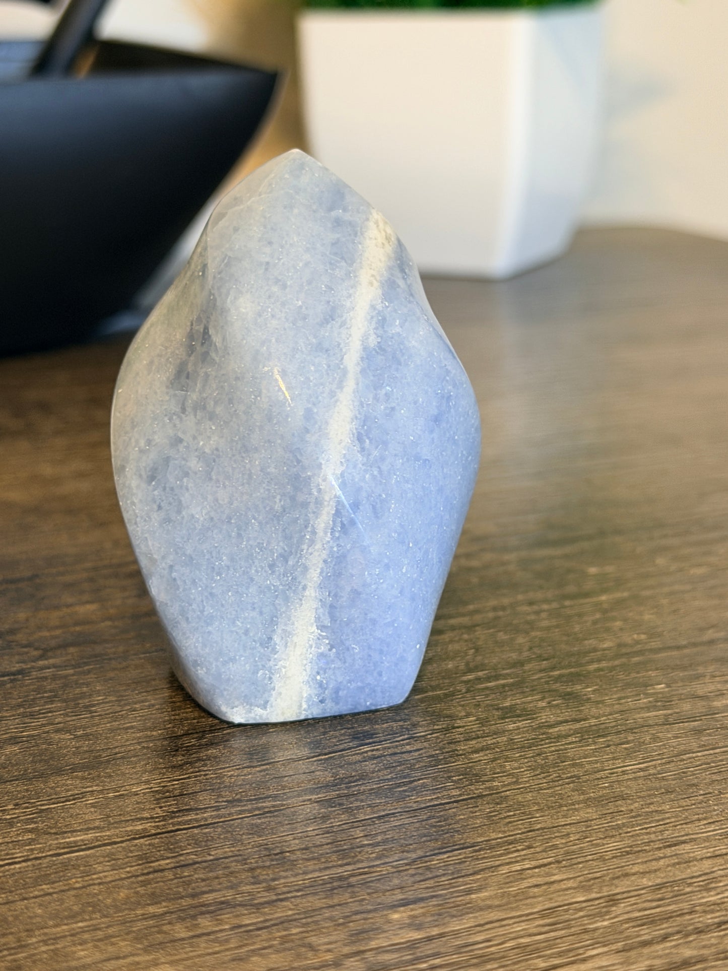 Blue Calcite Flame Style 1