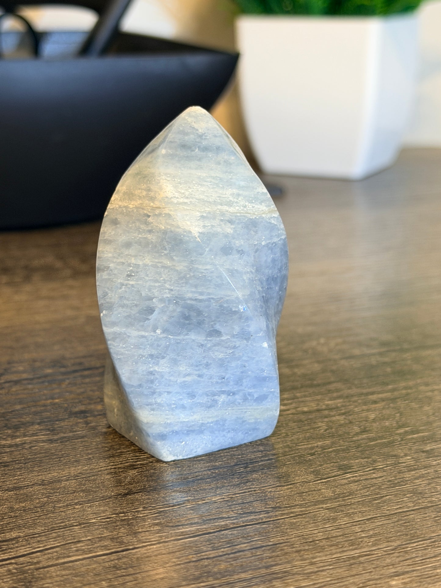 Blue Calcite Flame Style 2