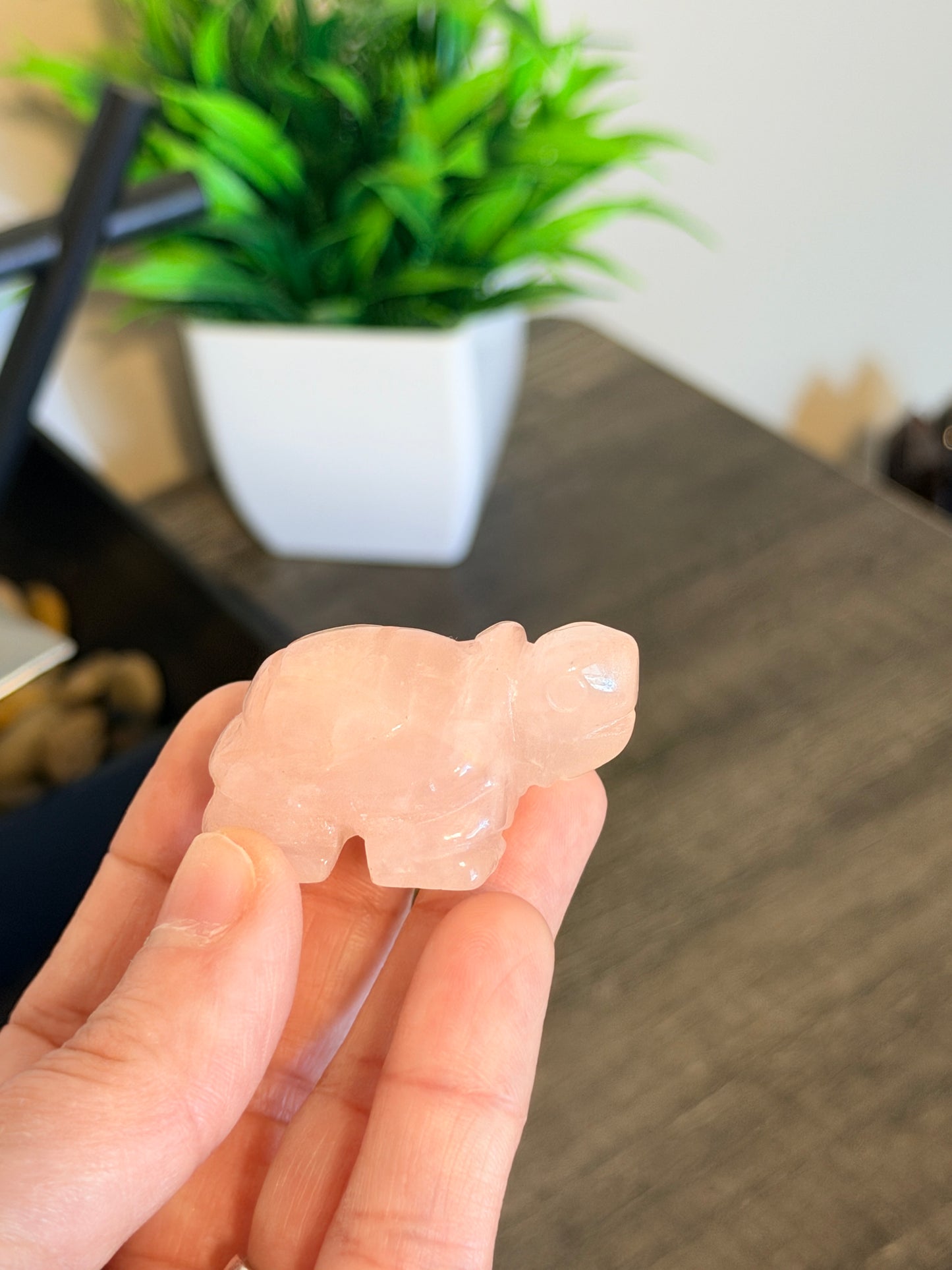 Rose Quartz Turtle Style 1