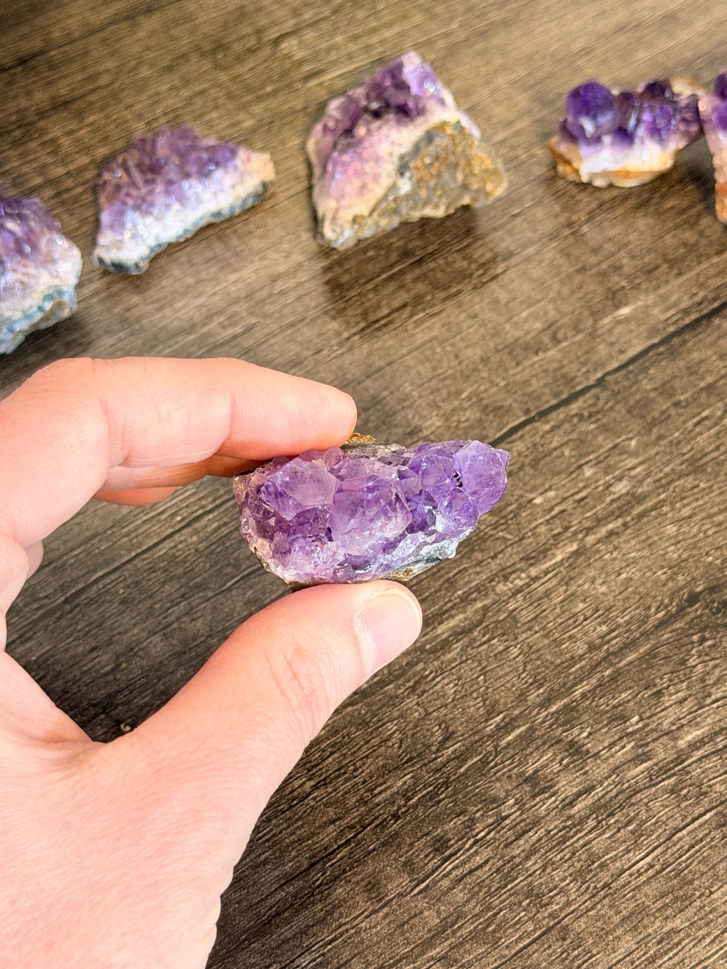 Amethyst Small Cluster Style 1