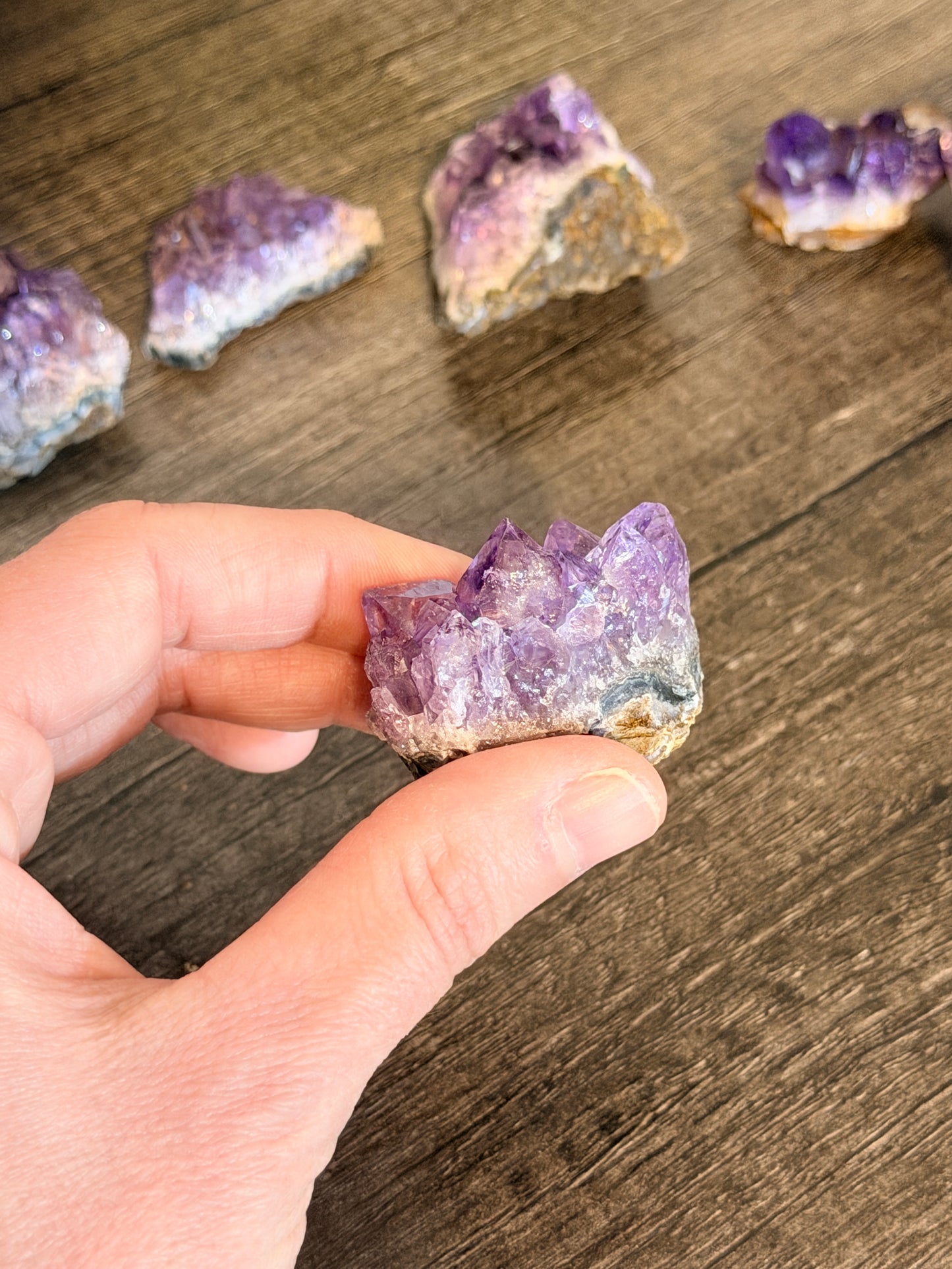 Amethyst Small Cluster Style 1