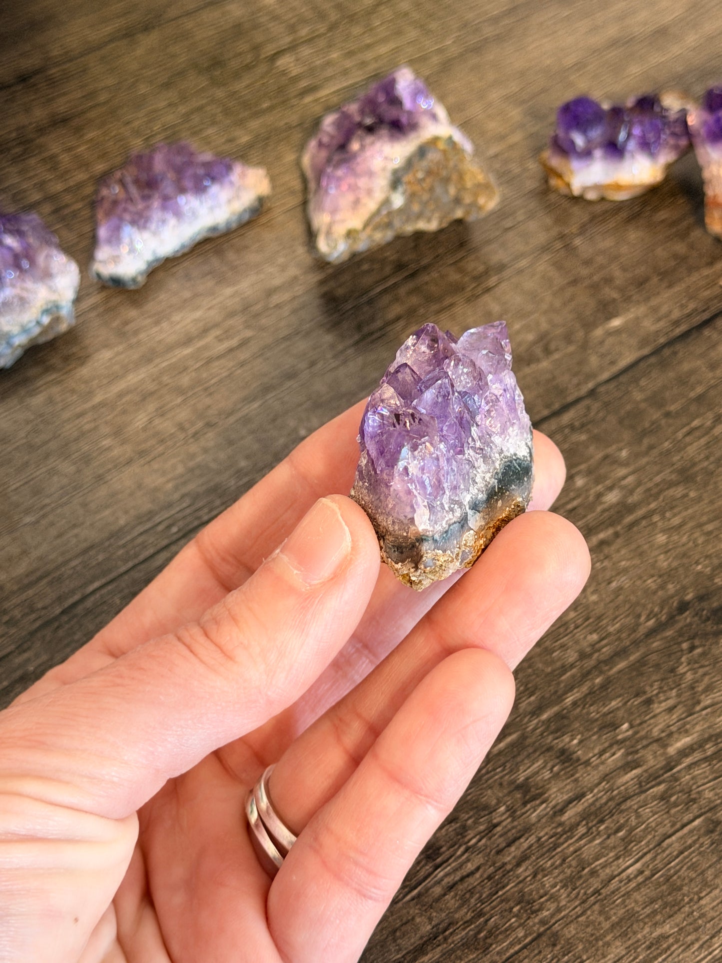 Amethyst Small Cluster Style 1
