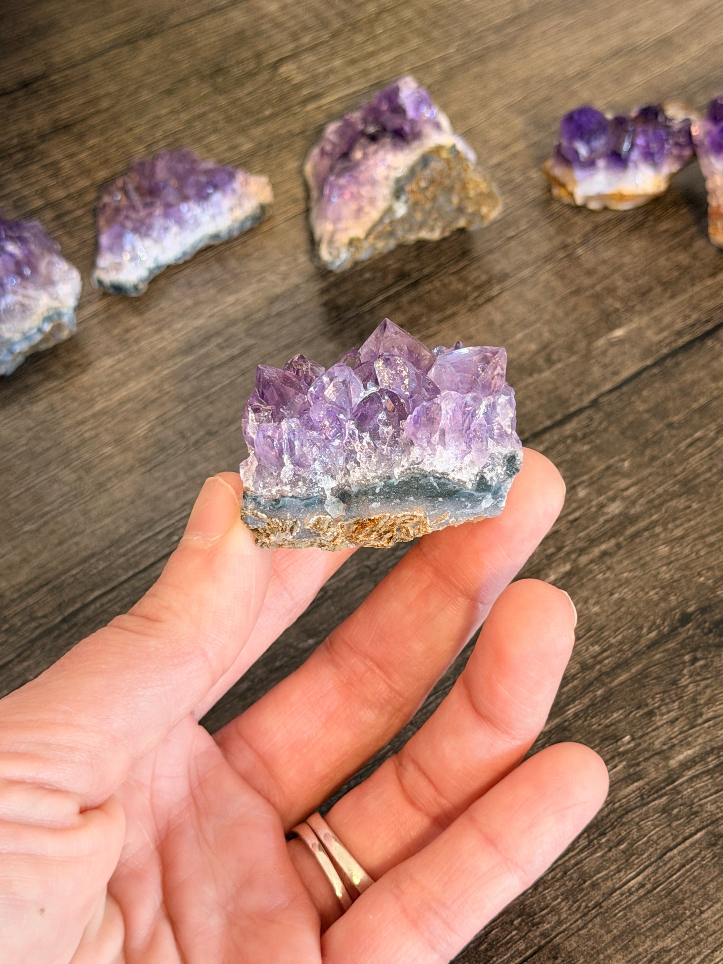 Amethyst Small Cluster Style 1