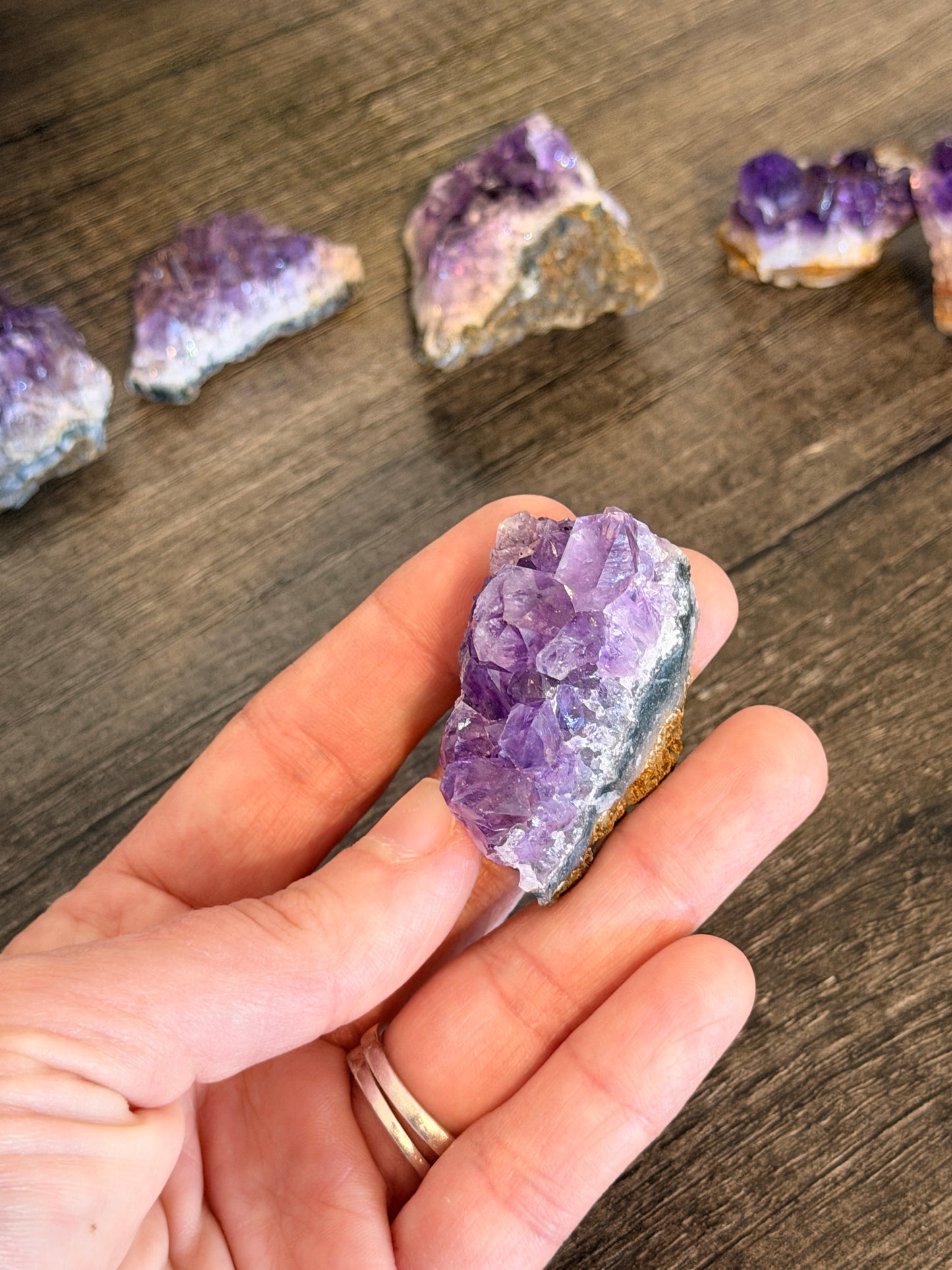 Amethyst Small Cluster Style 1