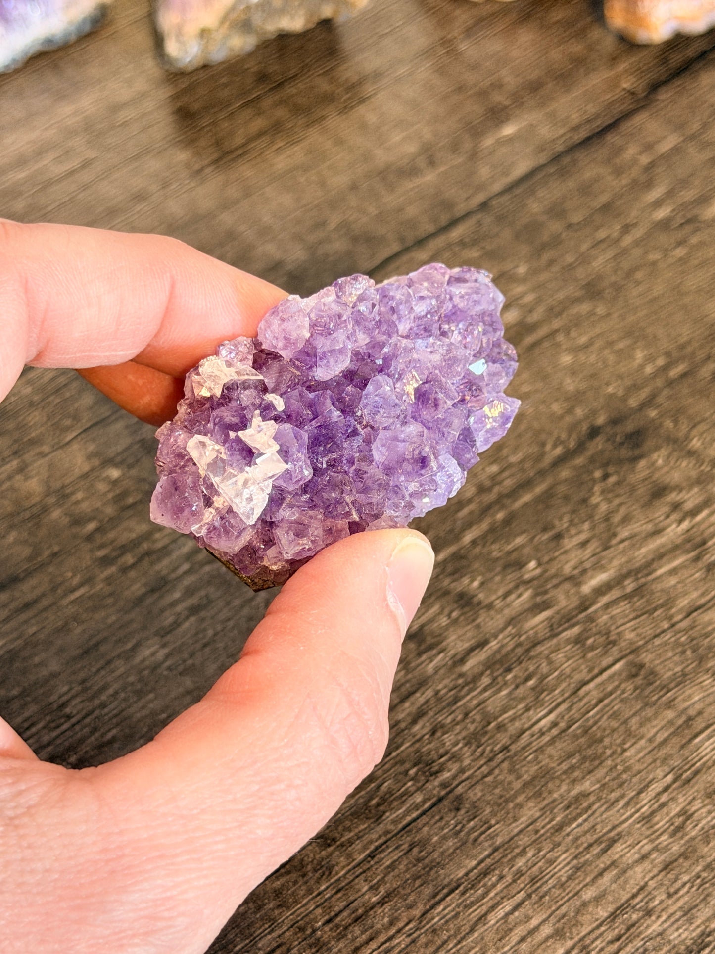 Amethyst Small Cluster Style 2