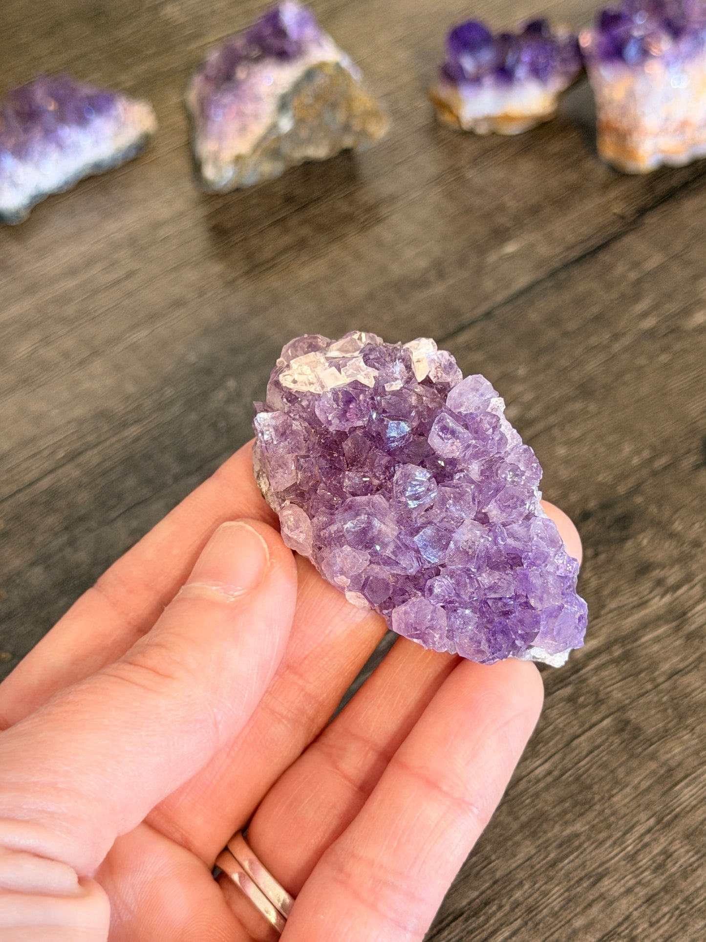 Amethyst Small Cluster Style 2