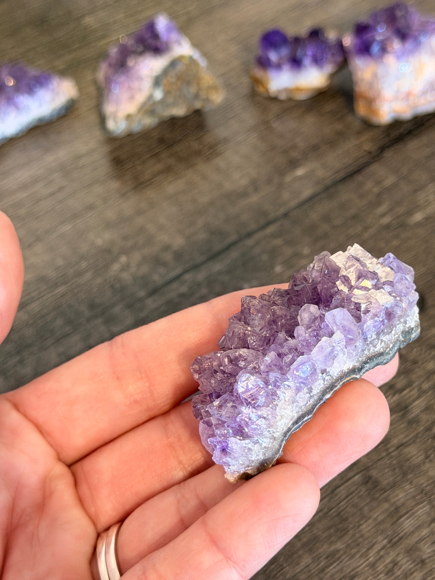 Amethyst Small Cluster Style 2