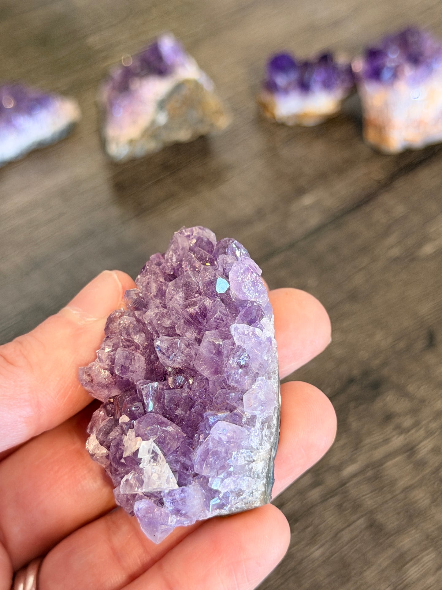 Amethyst Small Cluster Style 2
