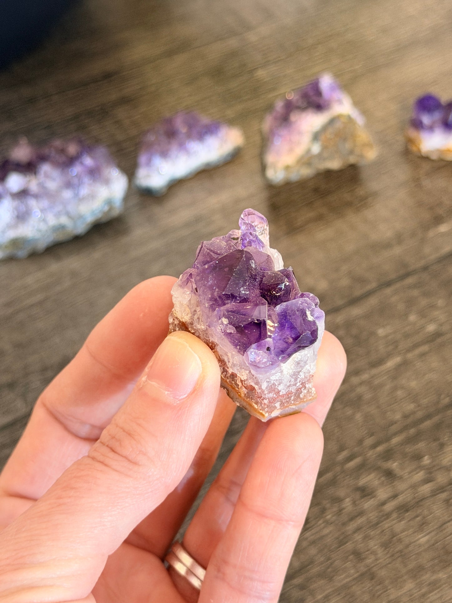 Amethyst Small Cluster Style 3