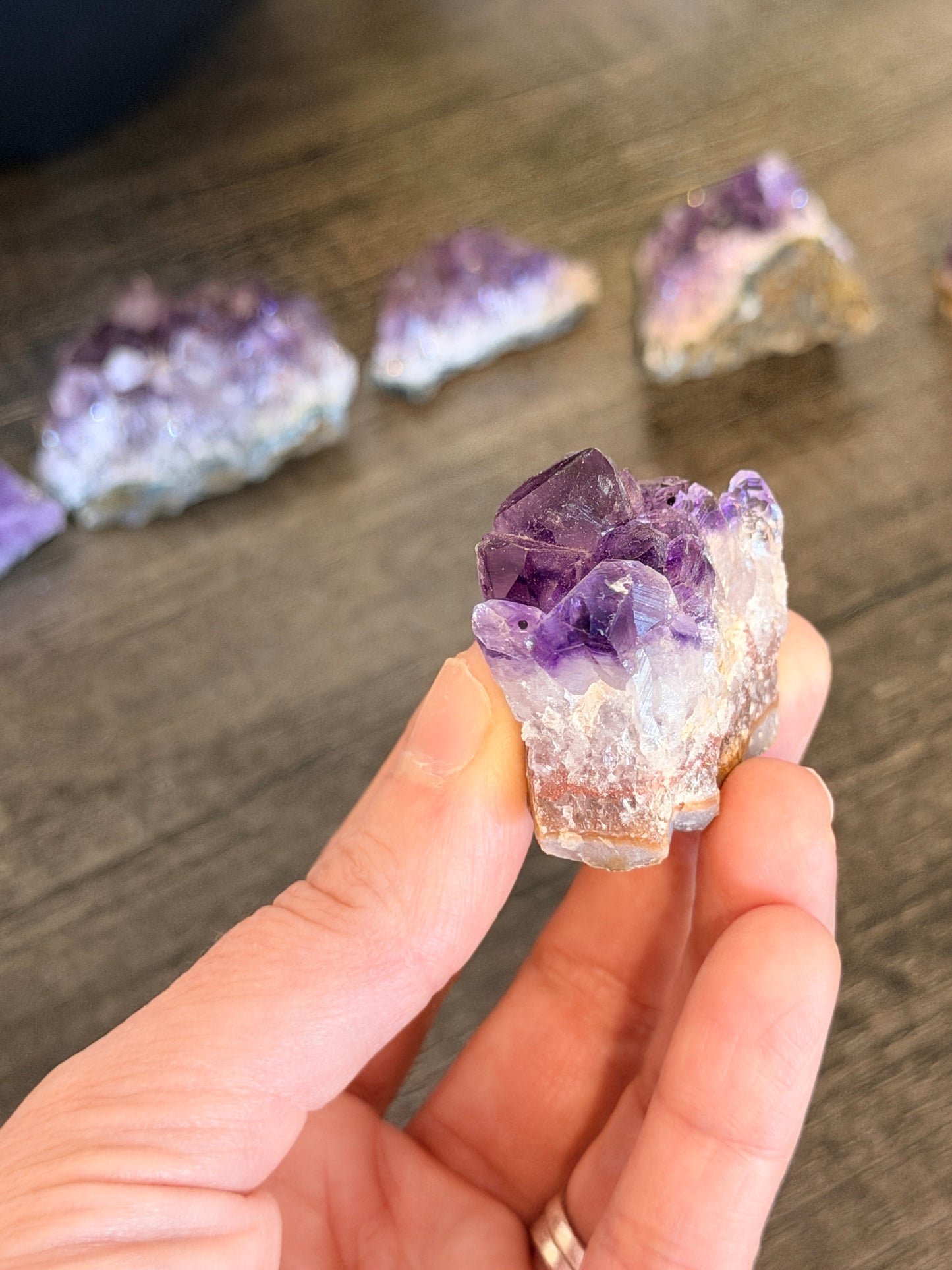 Amethyst Small Cluster Style 3