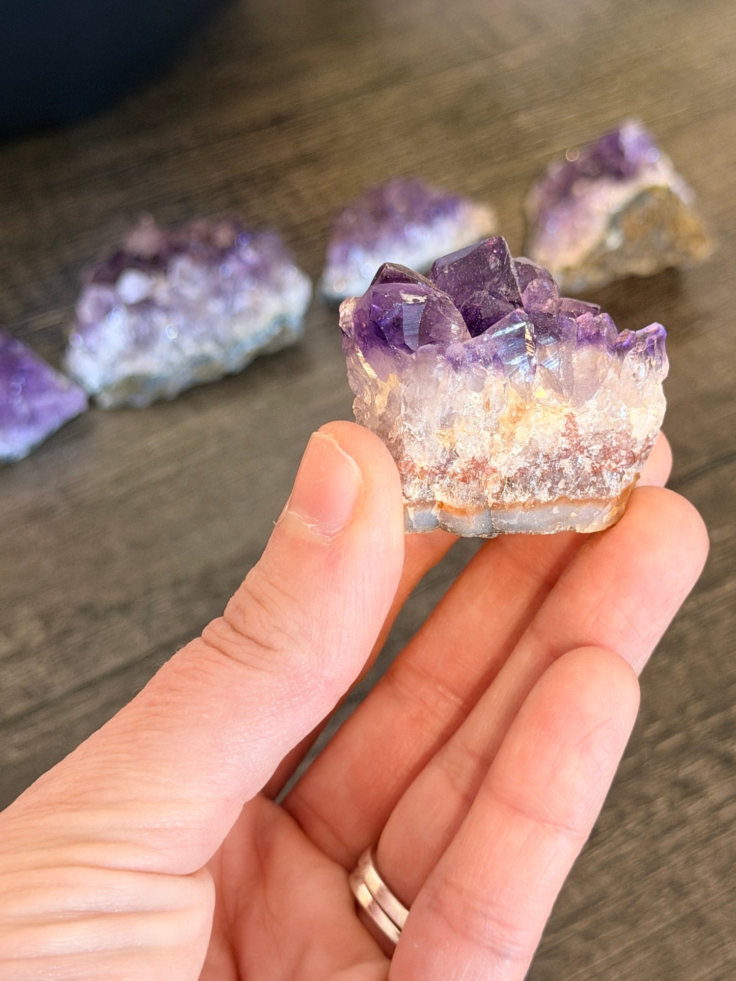 Amethyst Small Cluster Style 3
