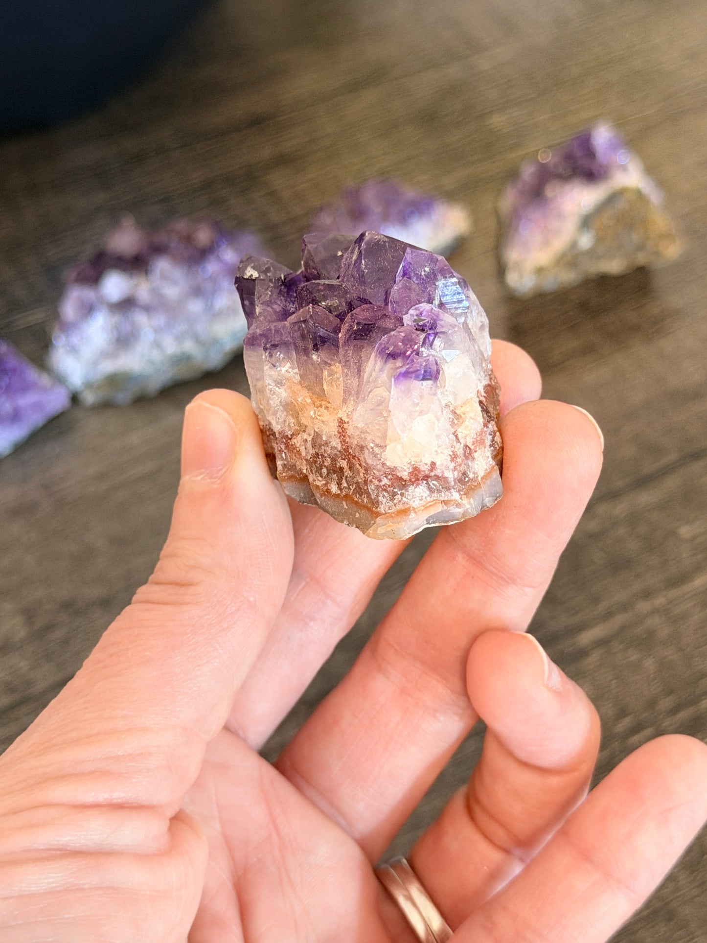 Amethyst Small Cluster Style 3