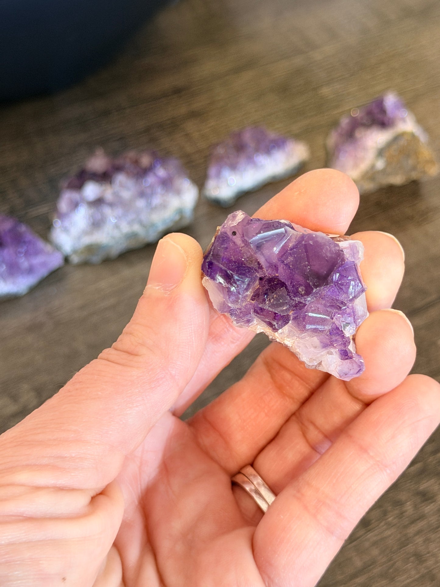Amethyst Small Cluster Style 3
