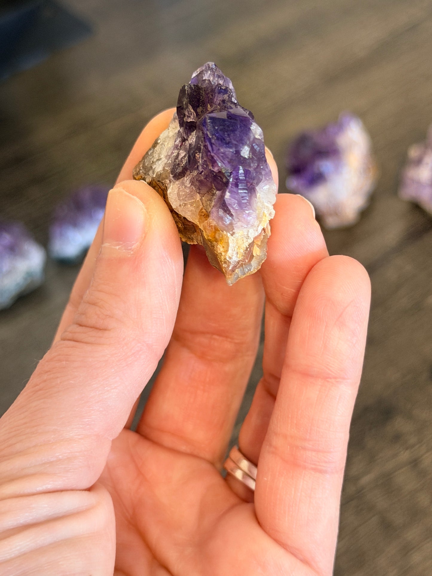 Amethyst Small Cluster Style 4