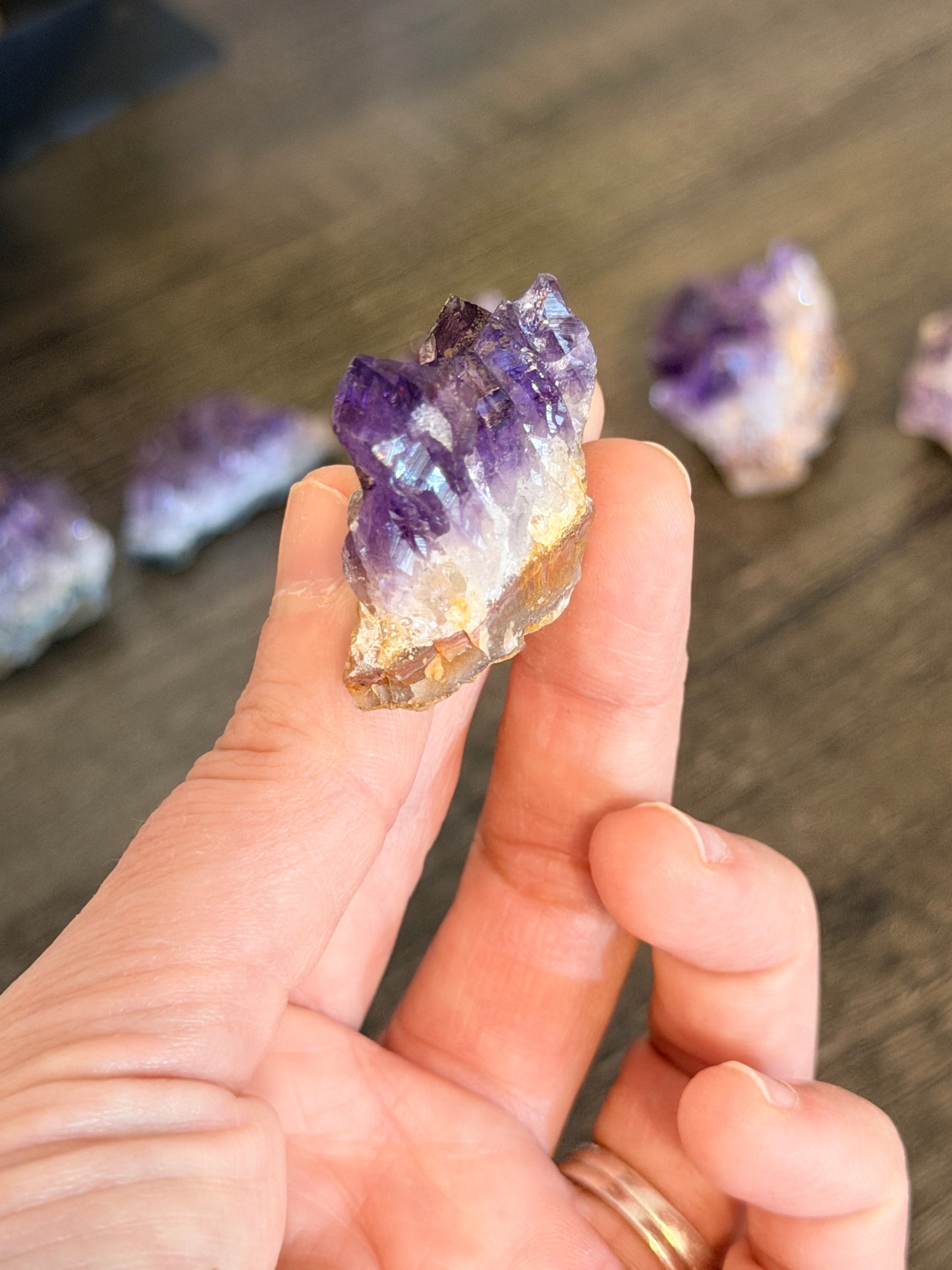 Amethyst Small Cluster Style 4