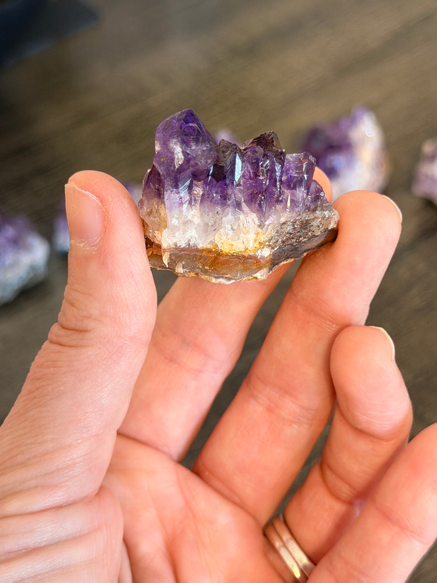 Amethyst Small Cluster Style 4