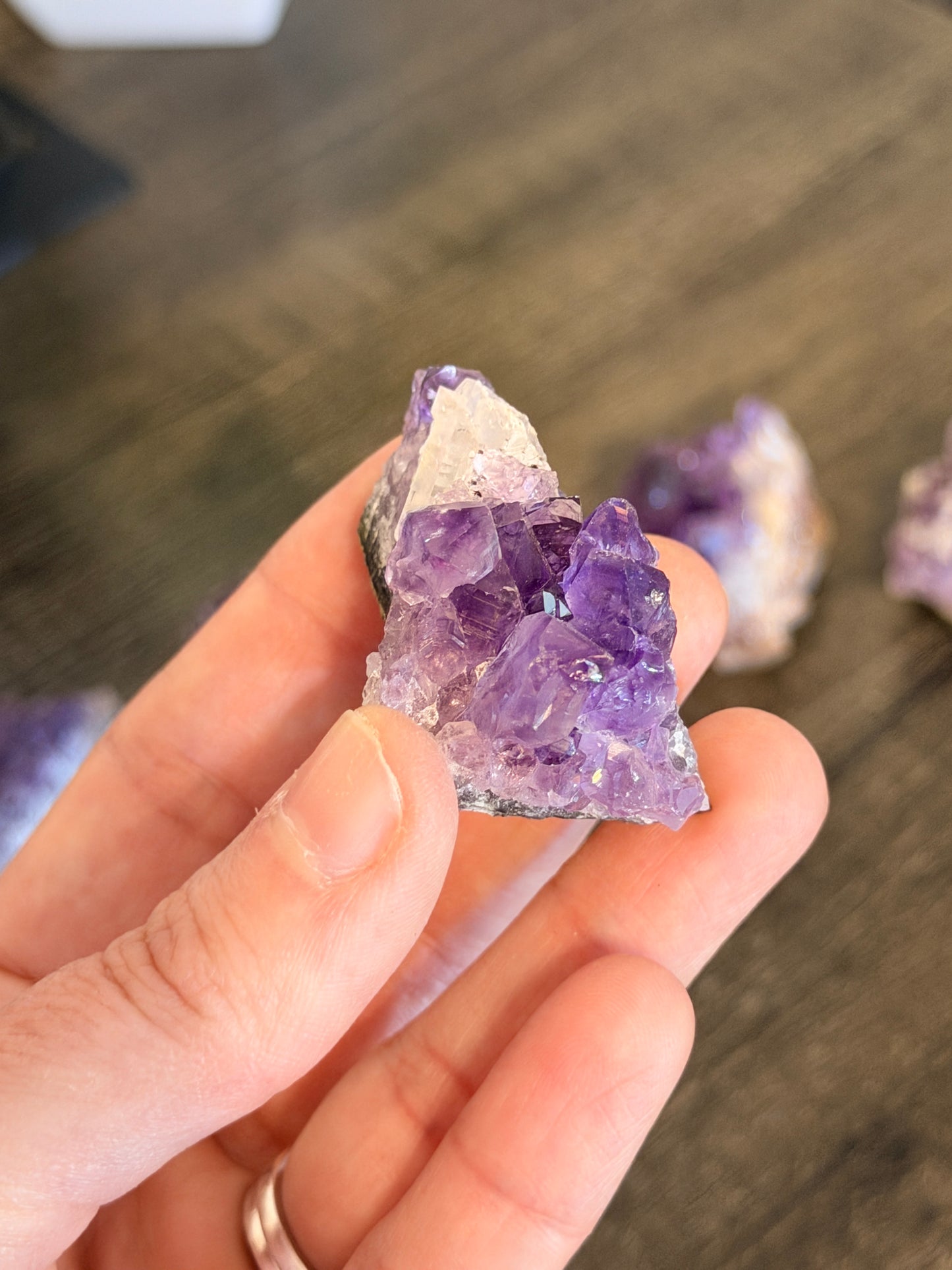 Amethyst Small Cluster Style 7