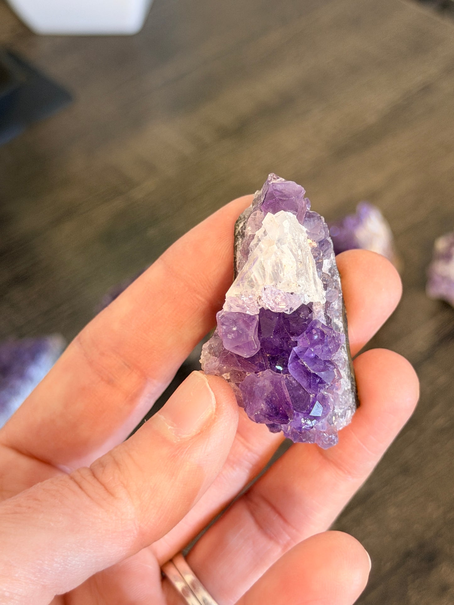 Amethyst Small Cluster Style 7