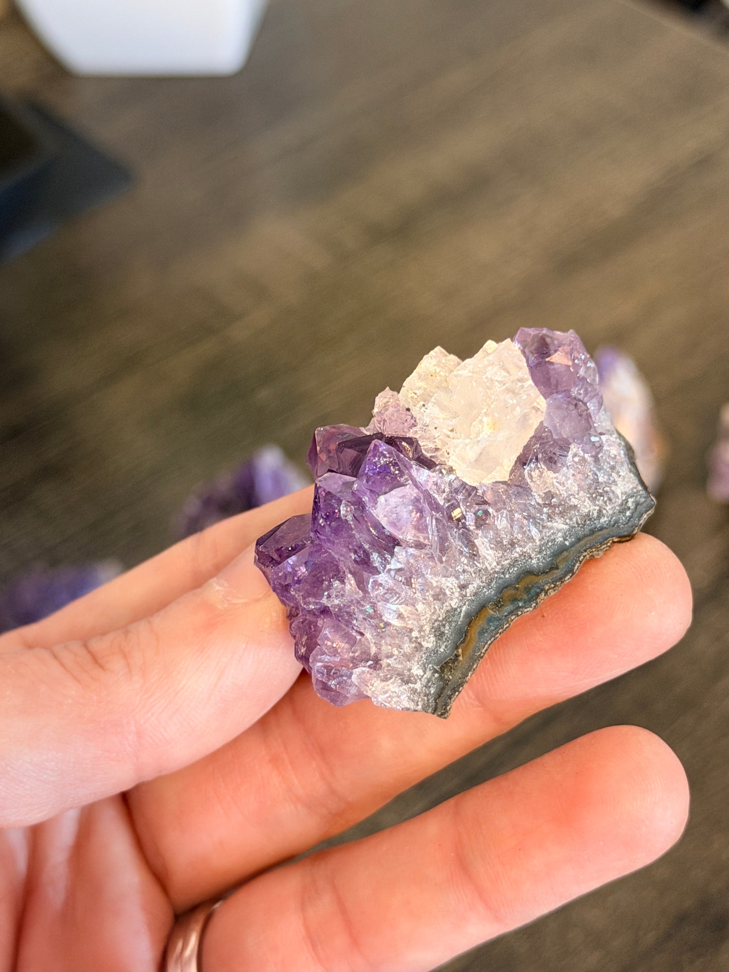 Amethyst Small Cluster Style 7