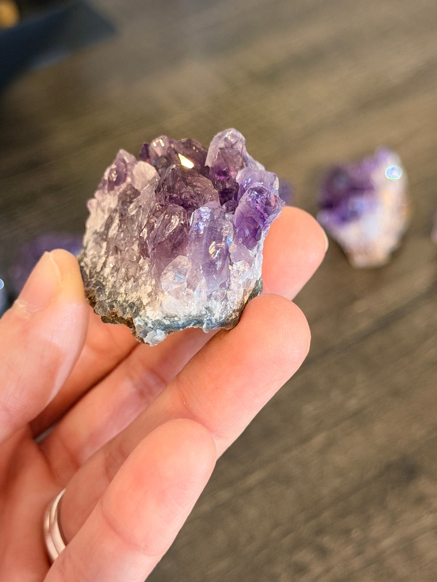 Amethyst Small Cluster Style 8