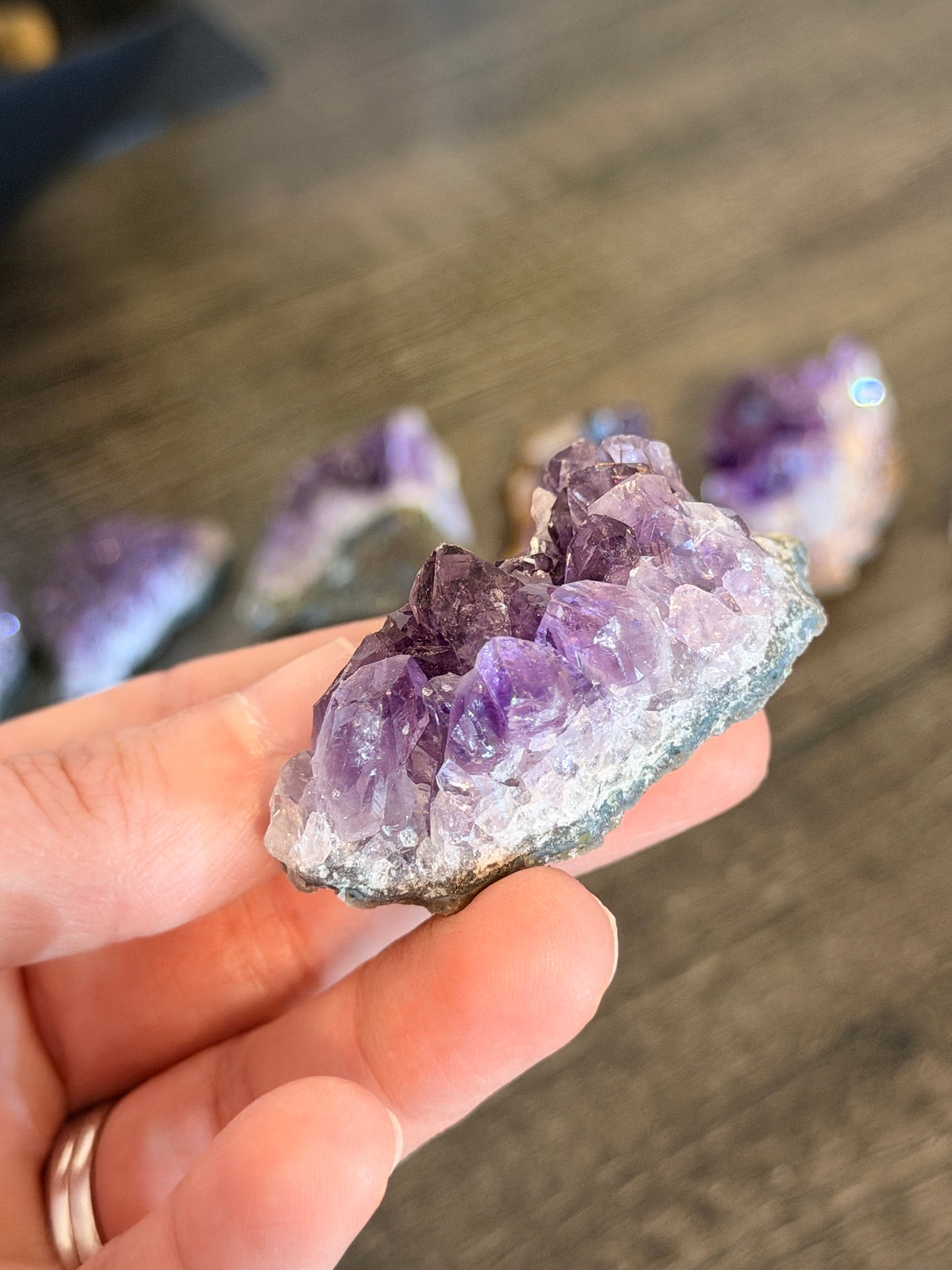 Amethyst Small Cluster Style 8