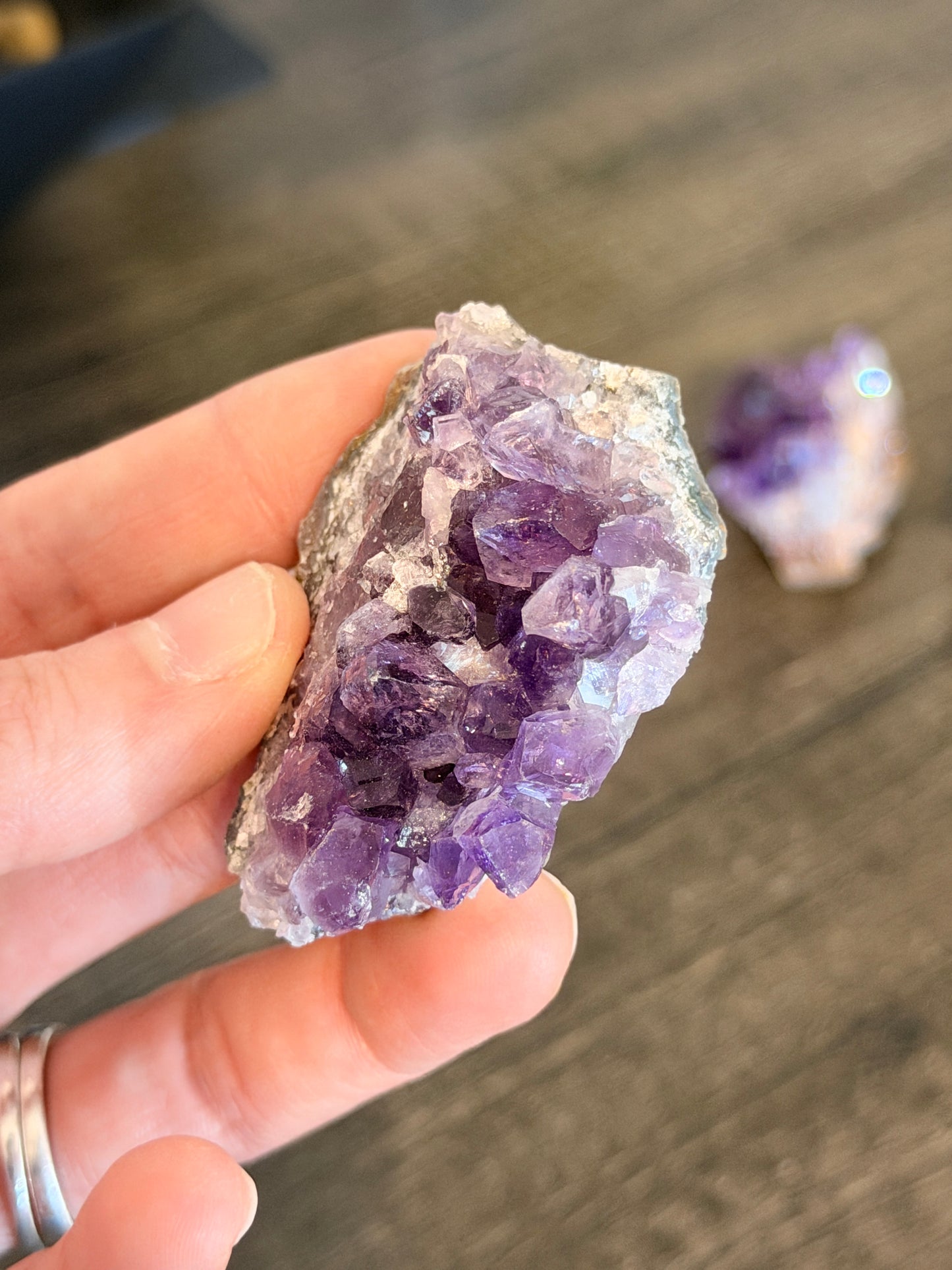 Amethyst Small Cluster Style 8
