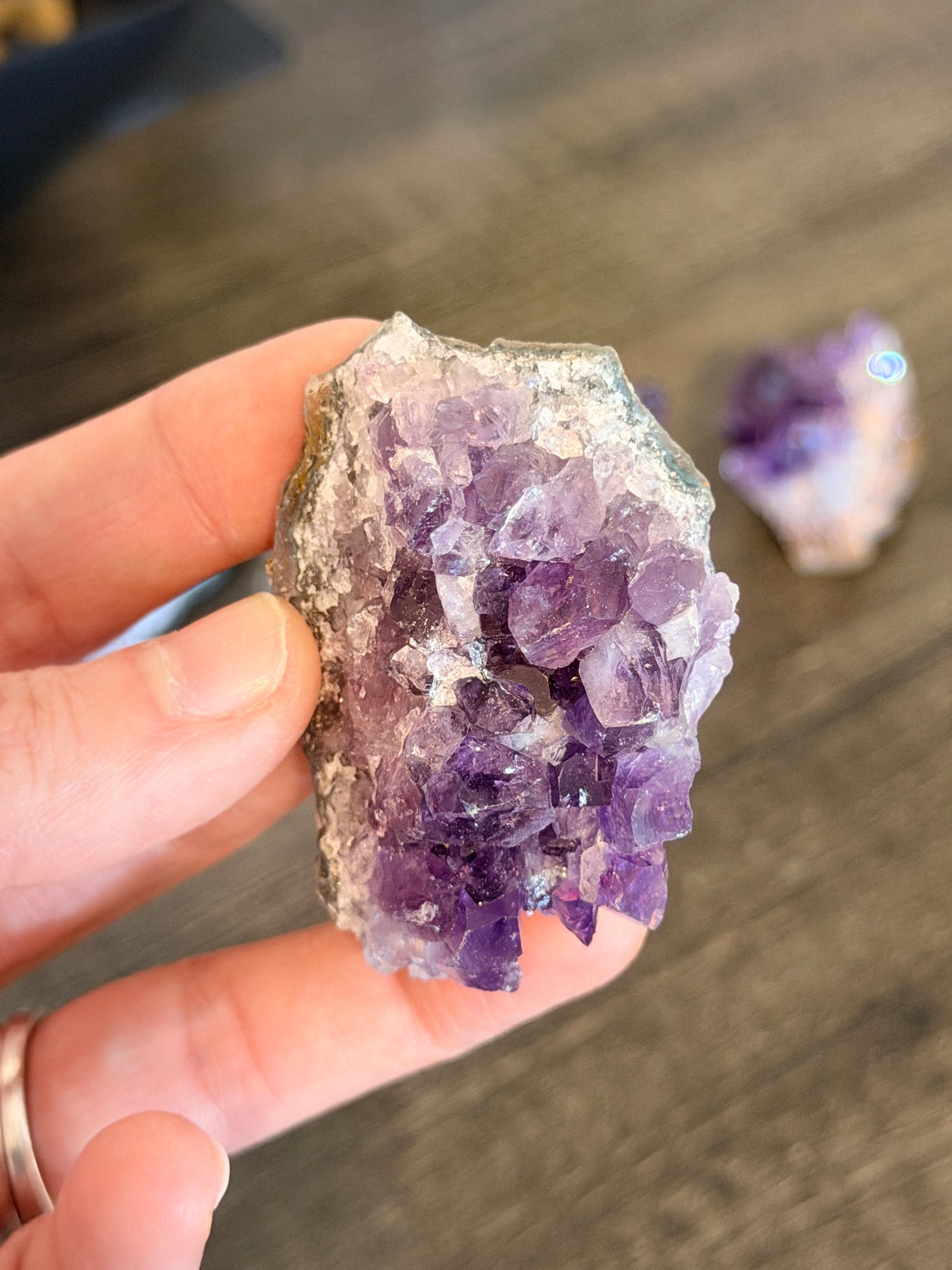 Amethyst Small Cluster Style 8