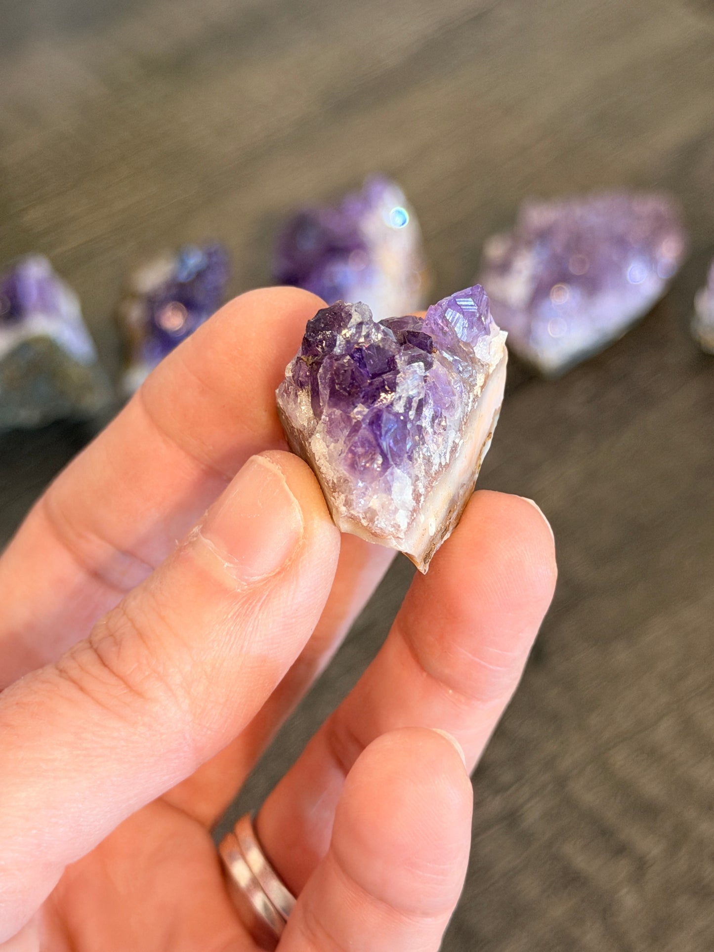 Amethyst Small Cluster Style 9
