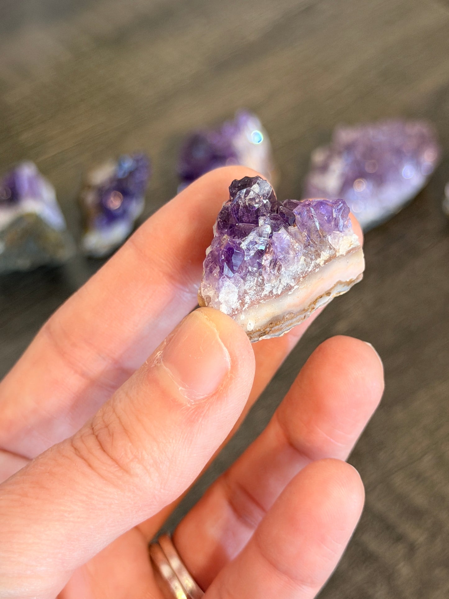 Amethyst Small Cluster Style 9