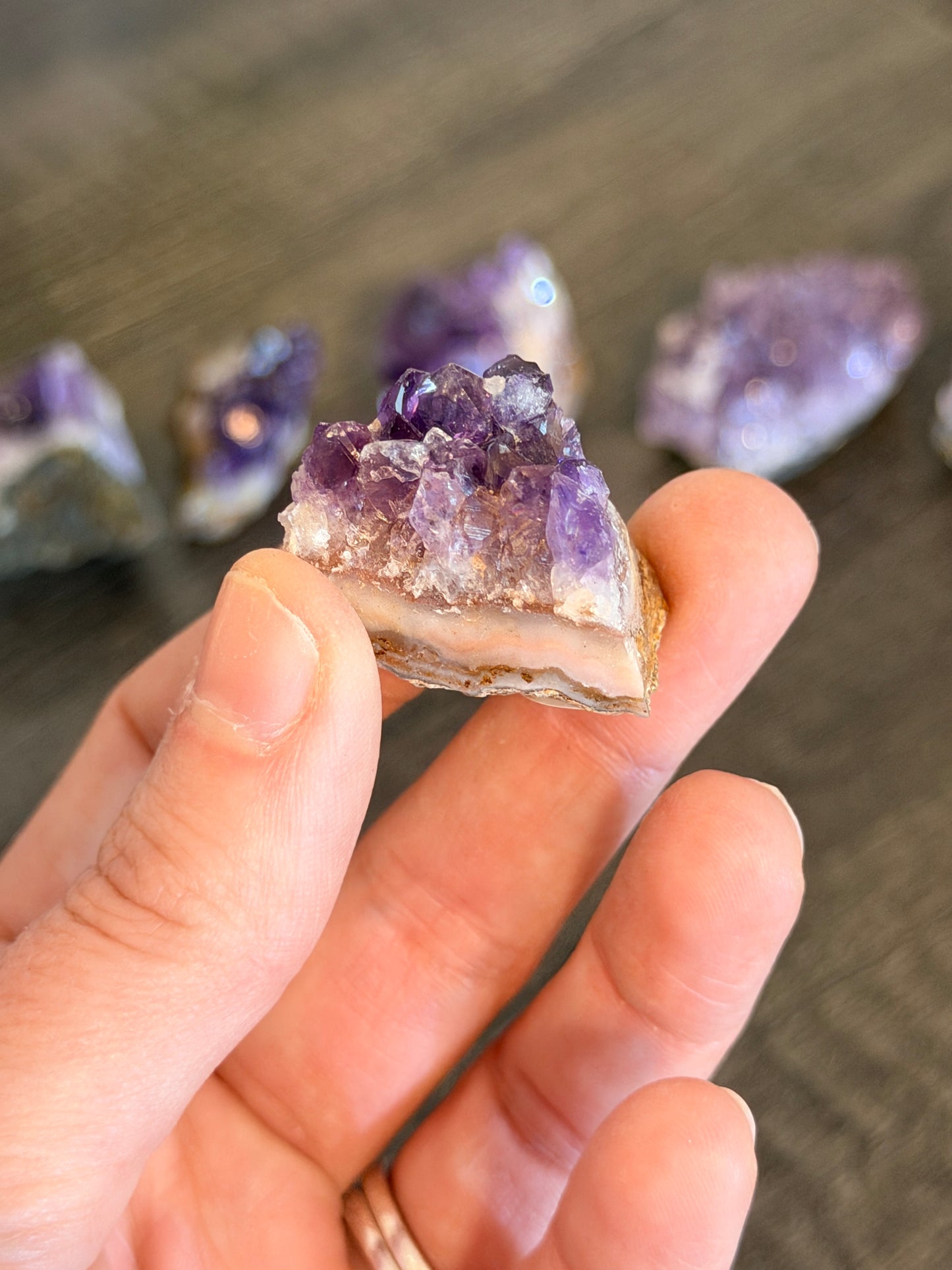 Amethyst Small Cluster Style 9