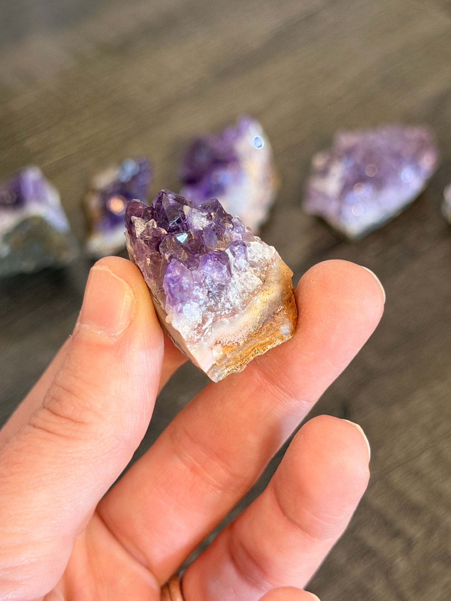 Amethyst Small Cluster Style 9