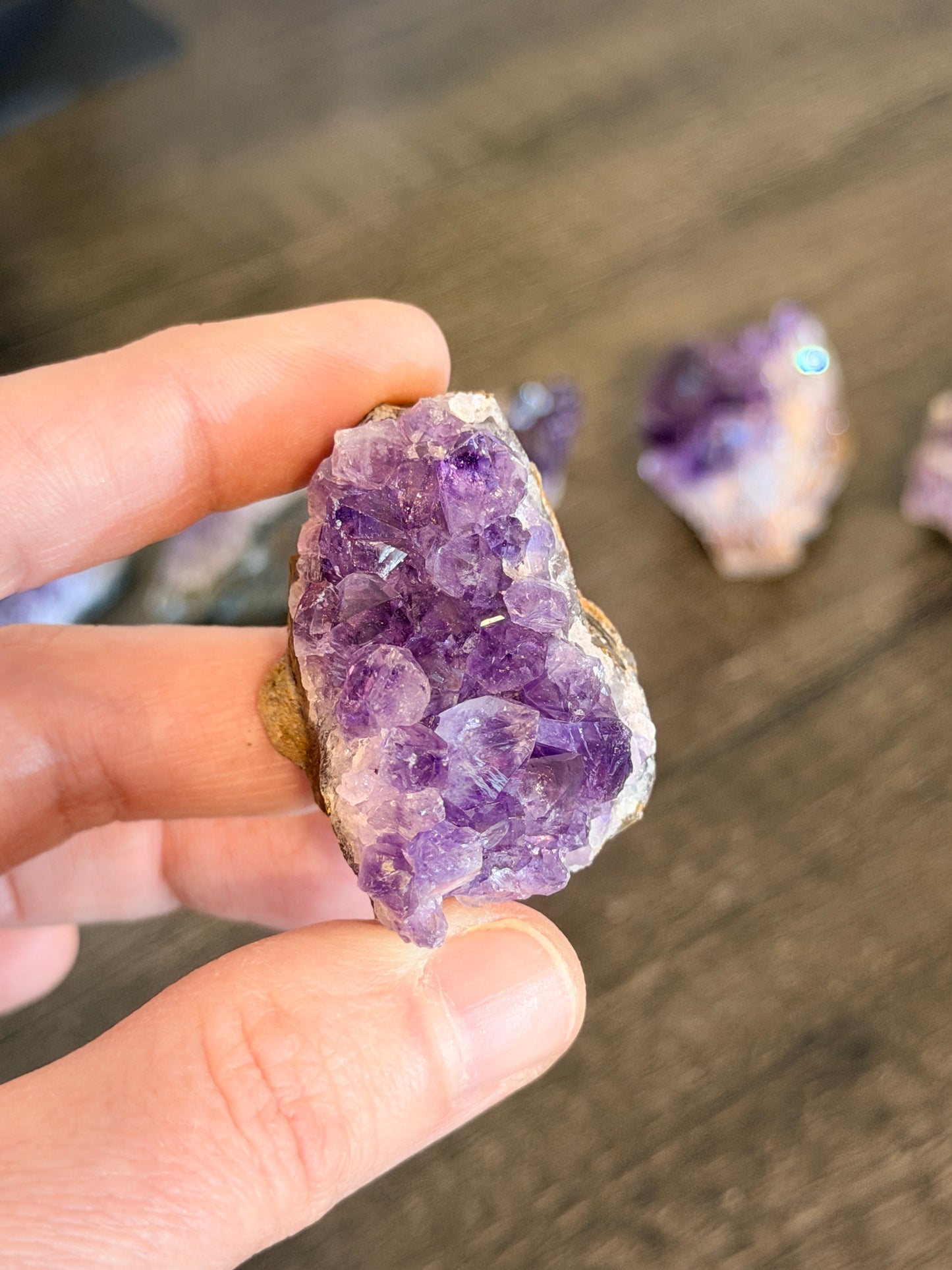 Amethyst Small Cluster Style 10