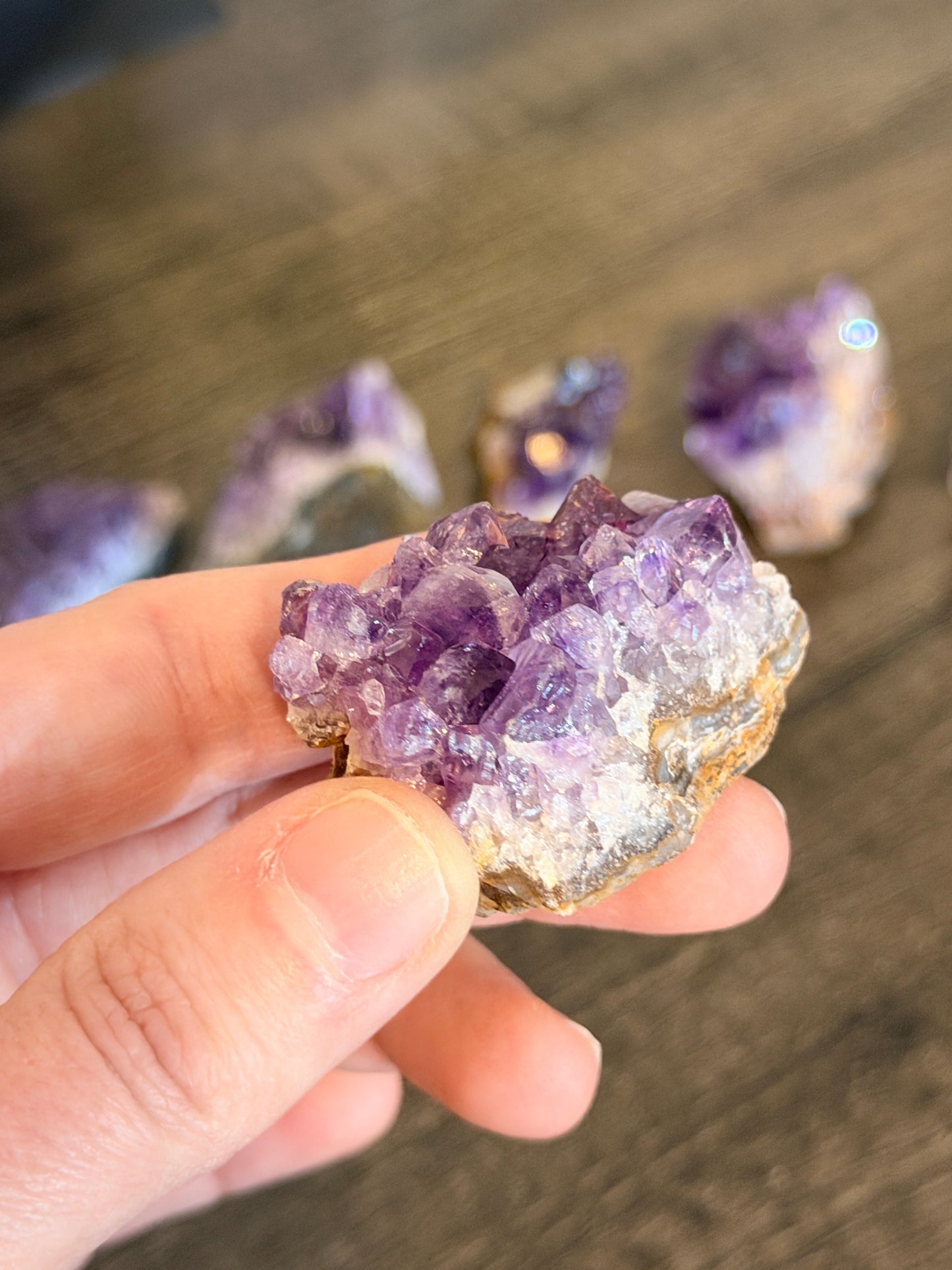 Amethyst Small Cluster Style 10