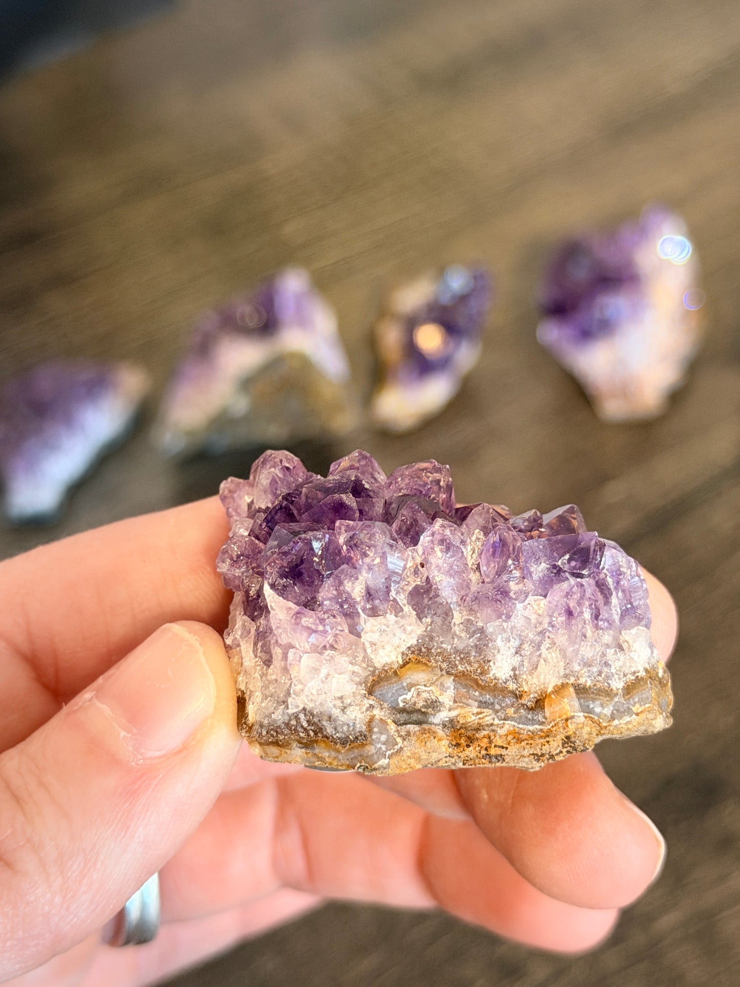 Amethyst Small Cluster Style 10