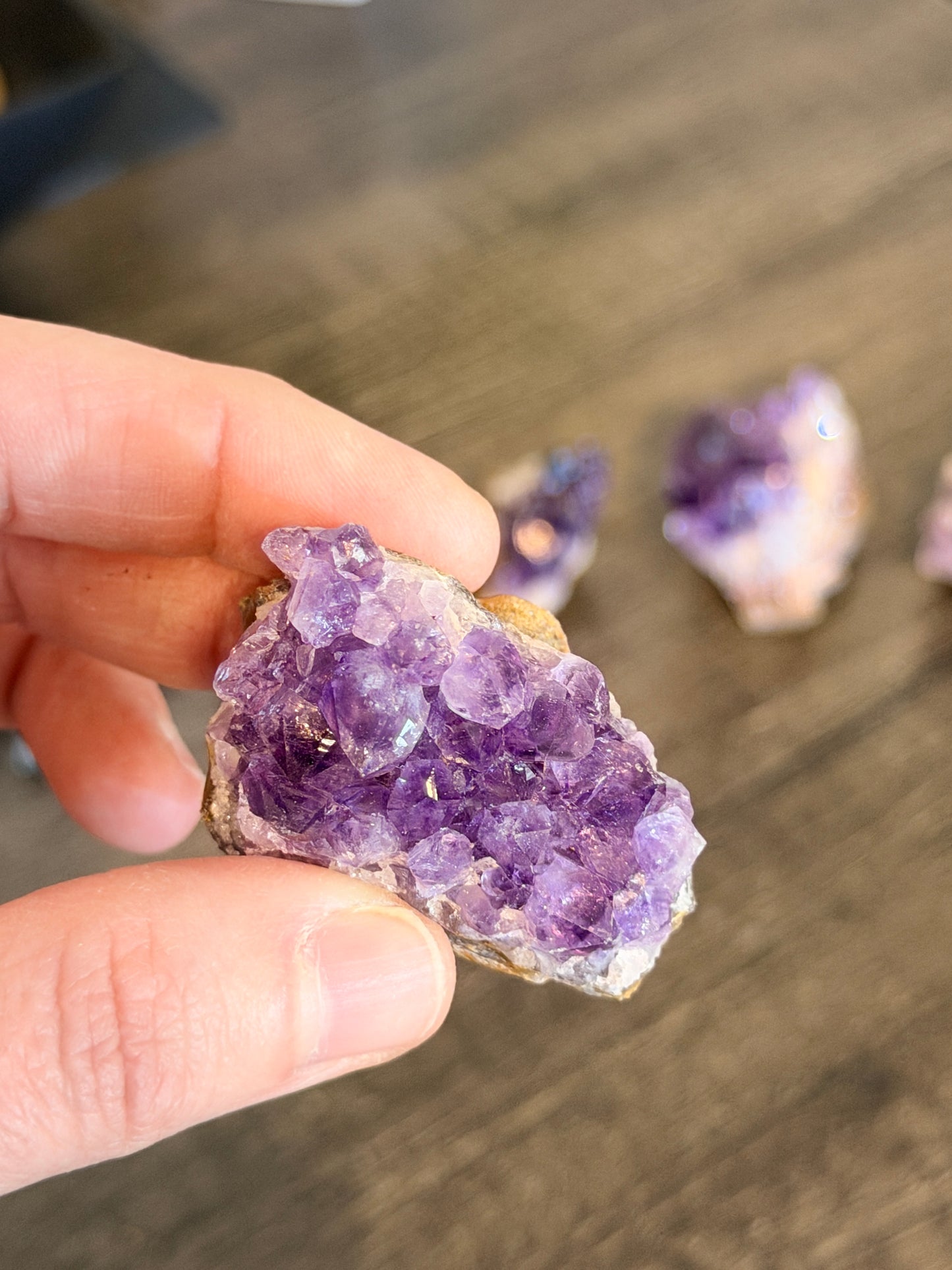 Amethyst Small Cluster Style 10