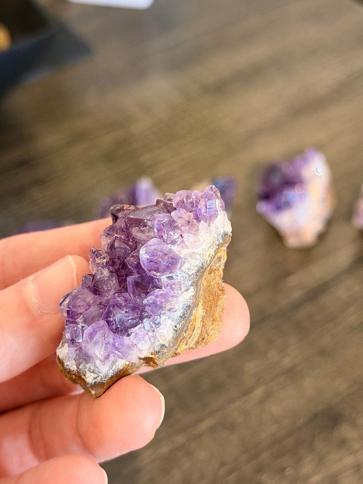 Amethyst Small Cluster Style 10