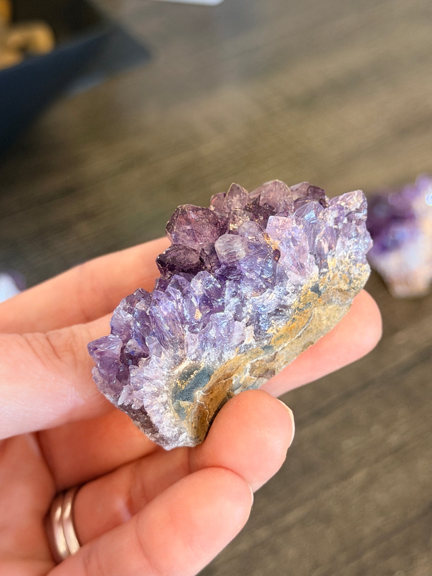 Amethyst Small Cluster Style 11