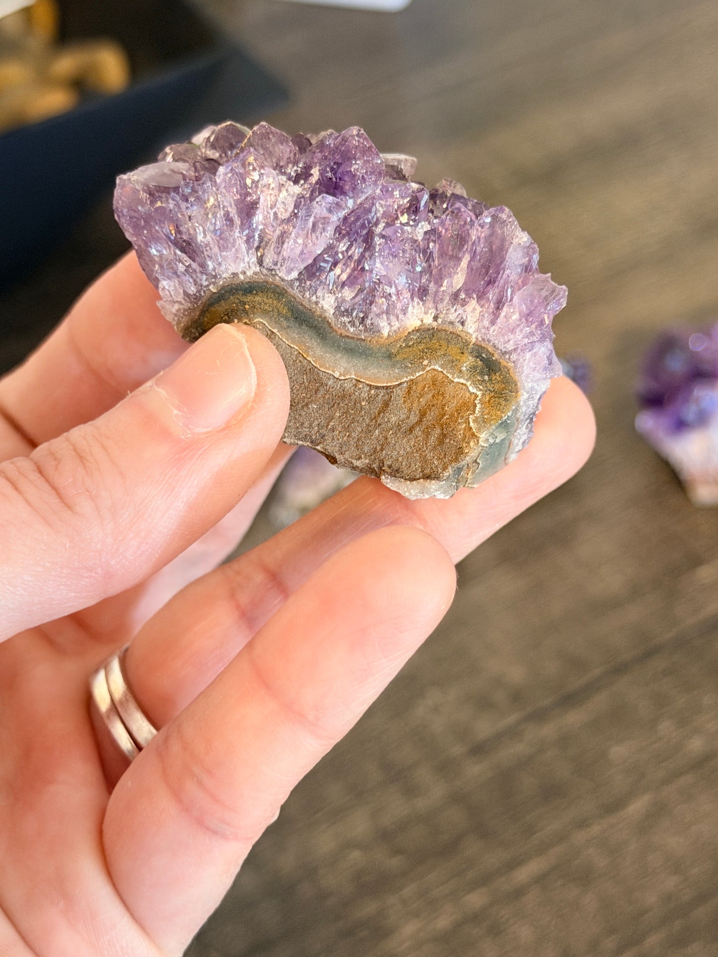 Amethyst Small Cluster Style 11