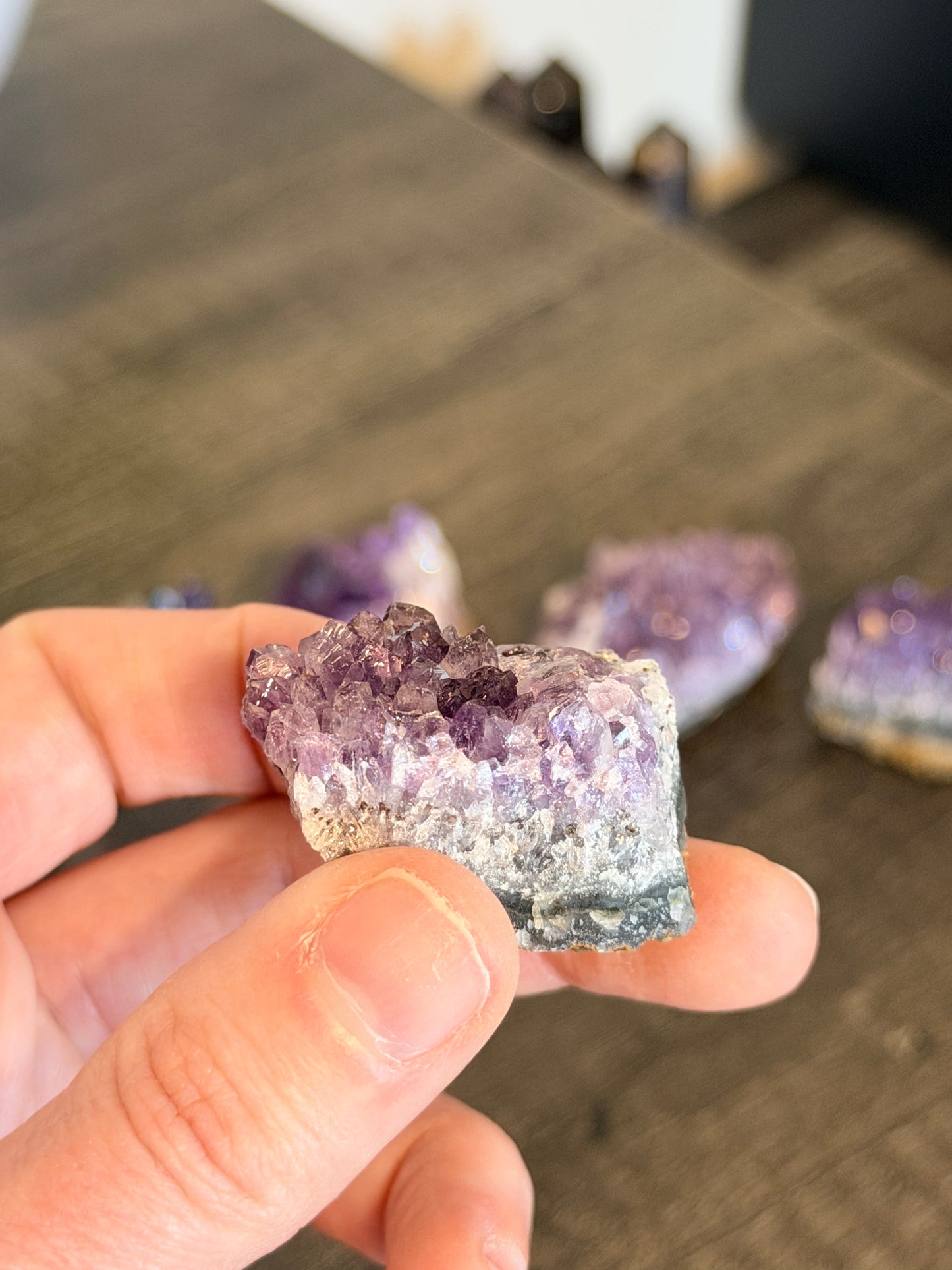 Amethyst Small Cluster Style 12