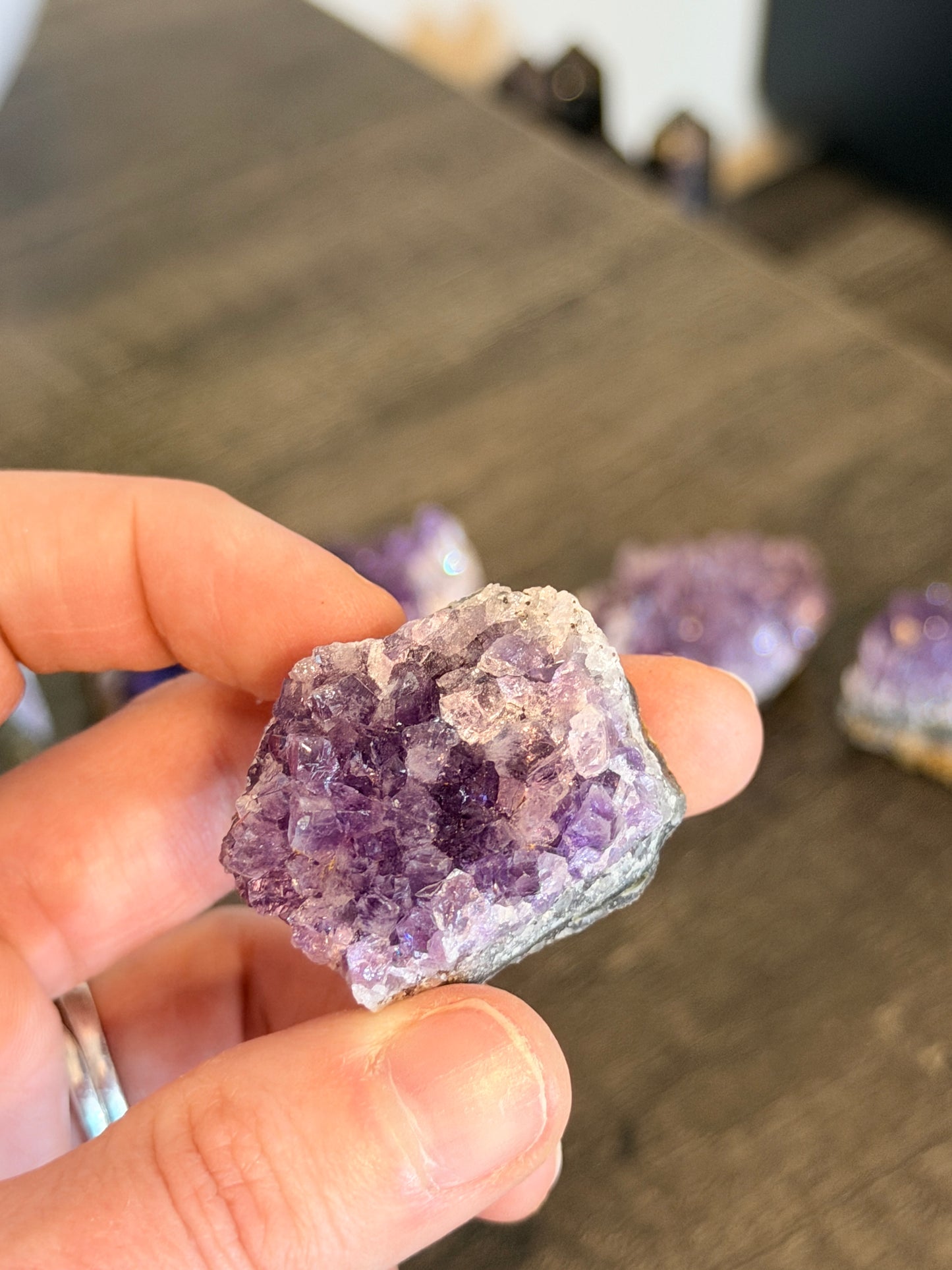 Amethyst Small Cluster Style 12